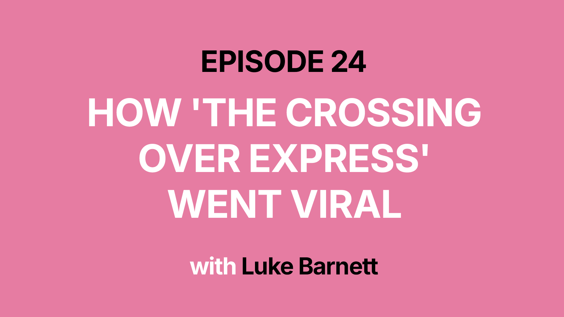 How 'The Crossing Over Express' Went Viral &amp; Jordy's 3rd Brain Surgery Update with Luke Barnett