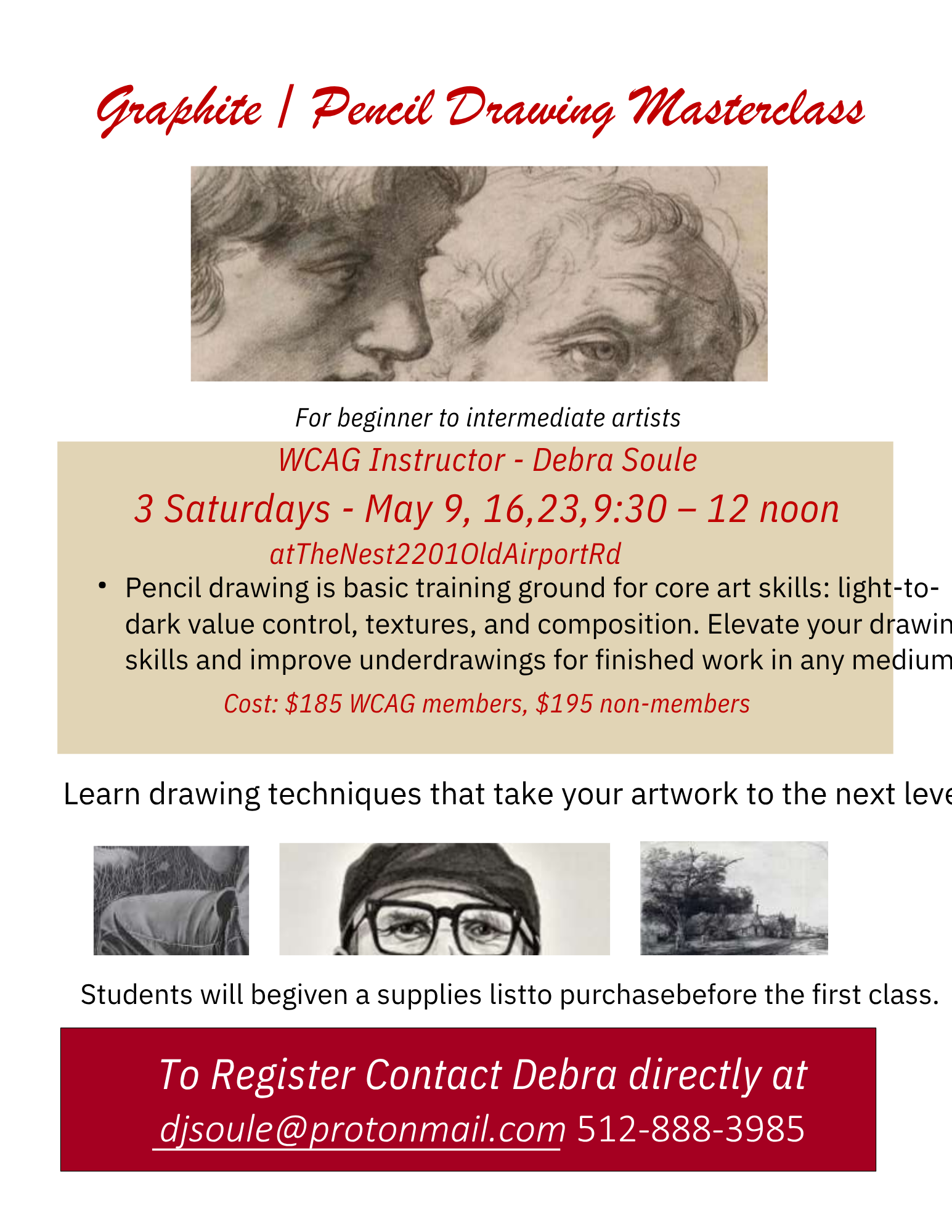 Graphite / Pencil Drawing Masterclass