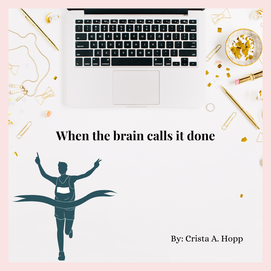 When done doesn't mean done: Understanding perceived completion and executive function