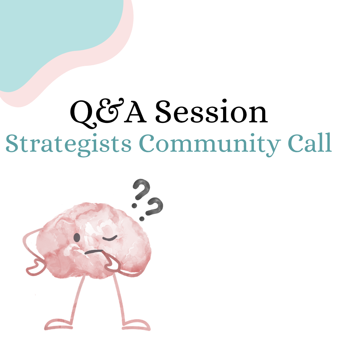 Strategists Q&amp;A Session