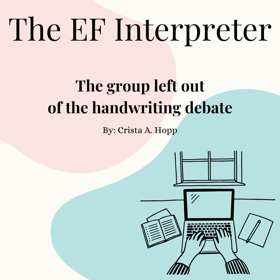 The group getting left out: What the ‘Writing vs Typing’ research actually found