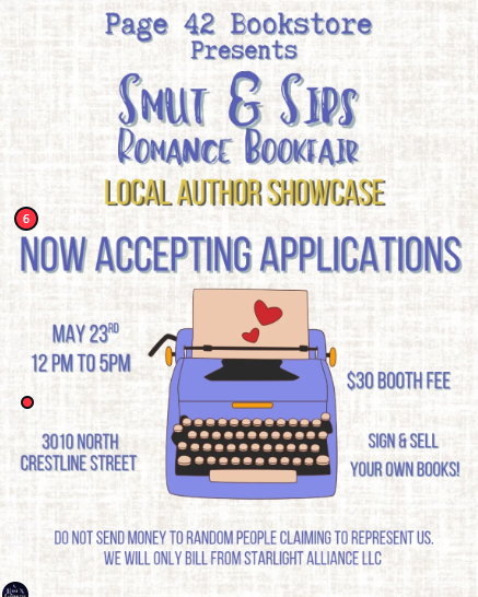 Smut & Sips Romance Bookfair