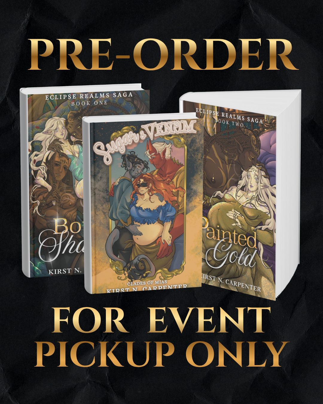 Signed Book Pre-order (In-Person Event Pickup)