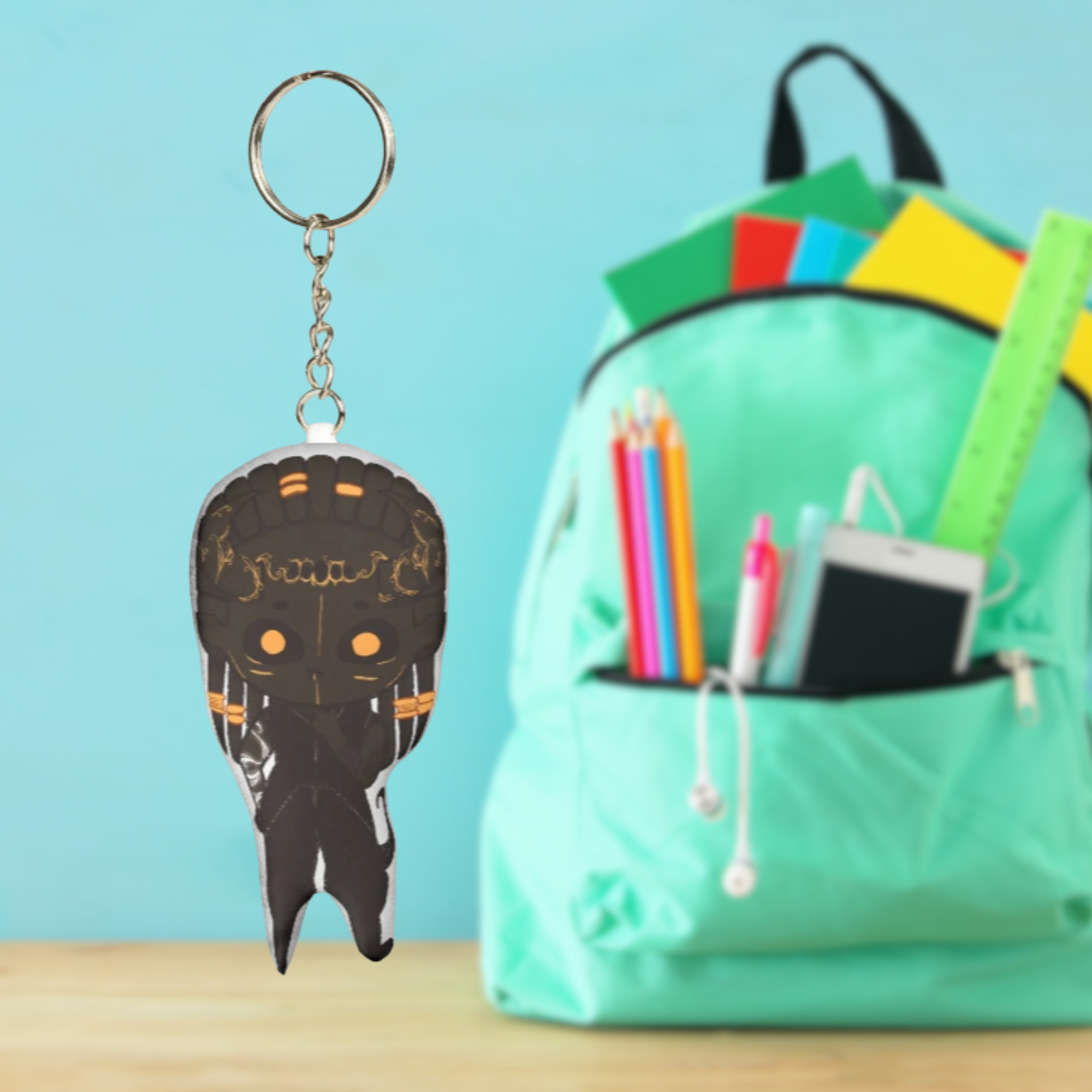 Ya'varen Mini Plush Keychain — Cute Custom Shape Plush Key Ring
