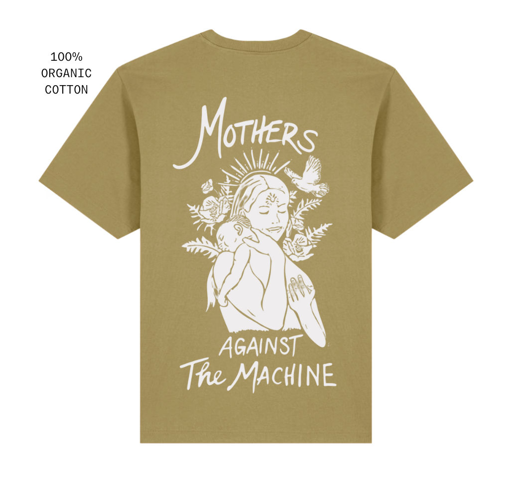 Mothers Against the Machine Tee (in Olive)