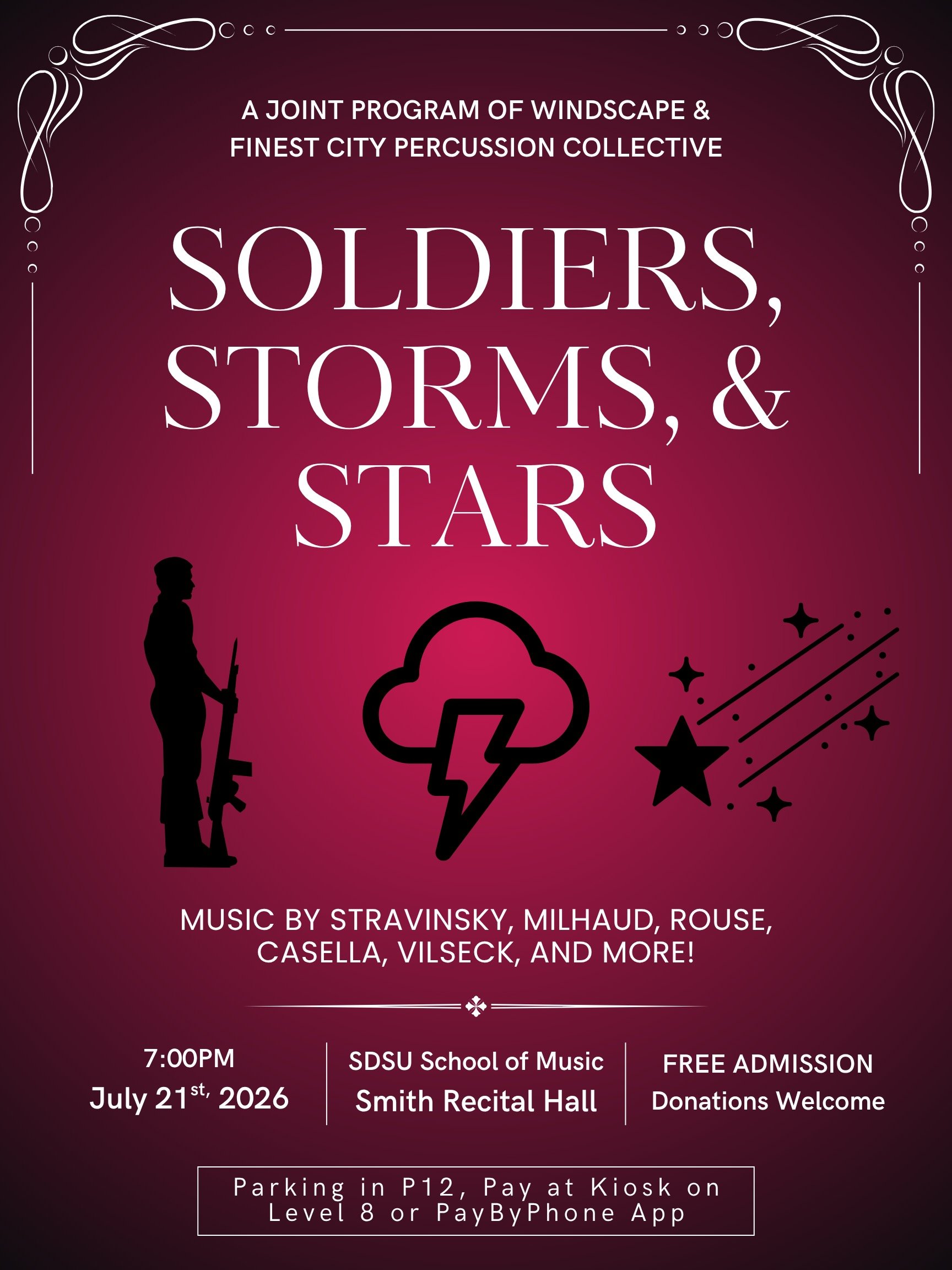 Percussion Collective: Soldiers, Storms, &amp; Stars