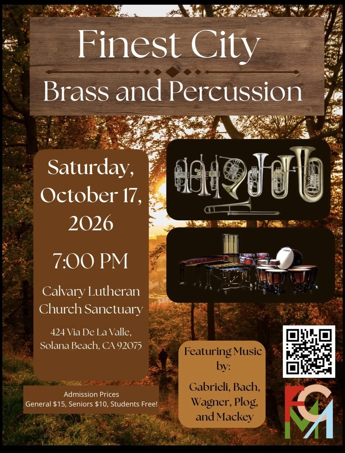 Finest City Brass: Fall Concert
