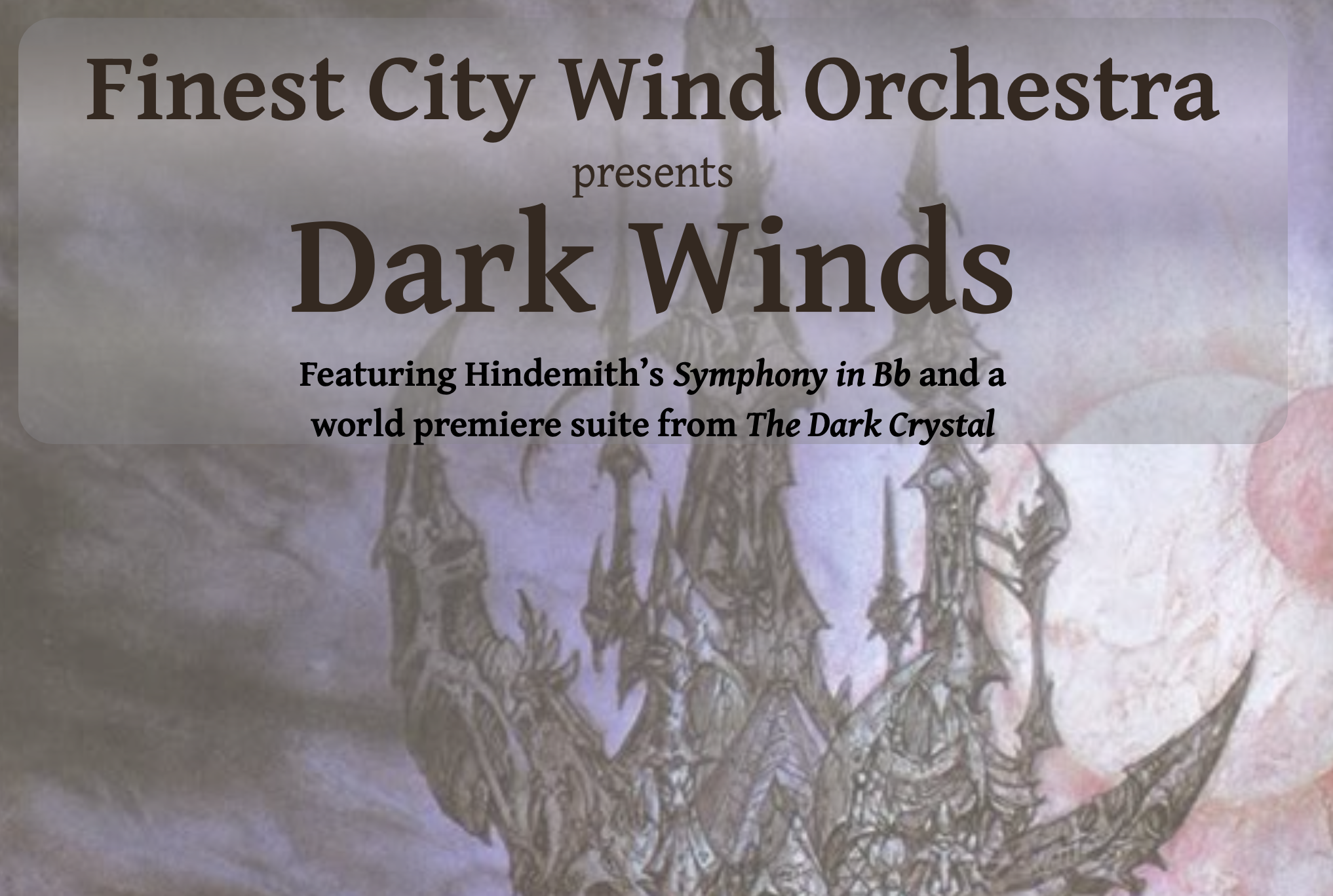 Wind Orchestra: Dark Winds