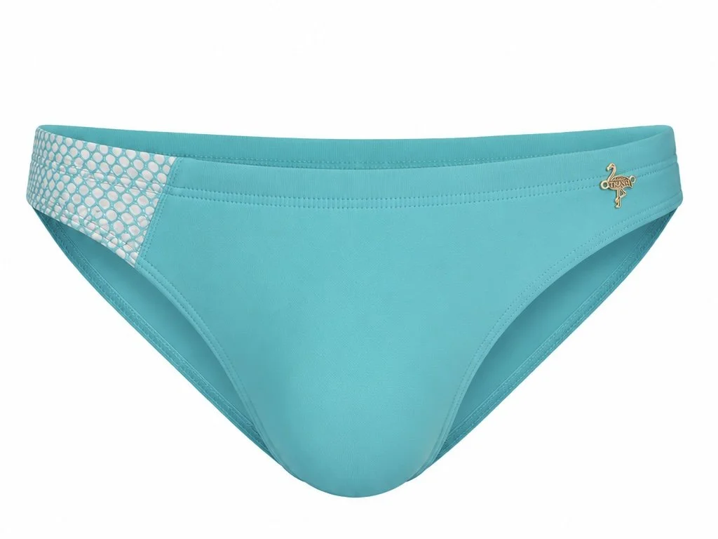 Aqua Mesh Swim Brief | Seafoam