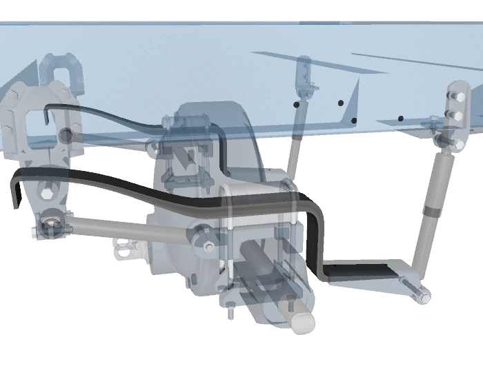 A transparent render isolating a single component.