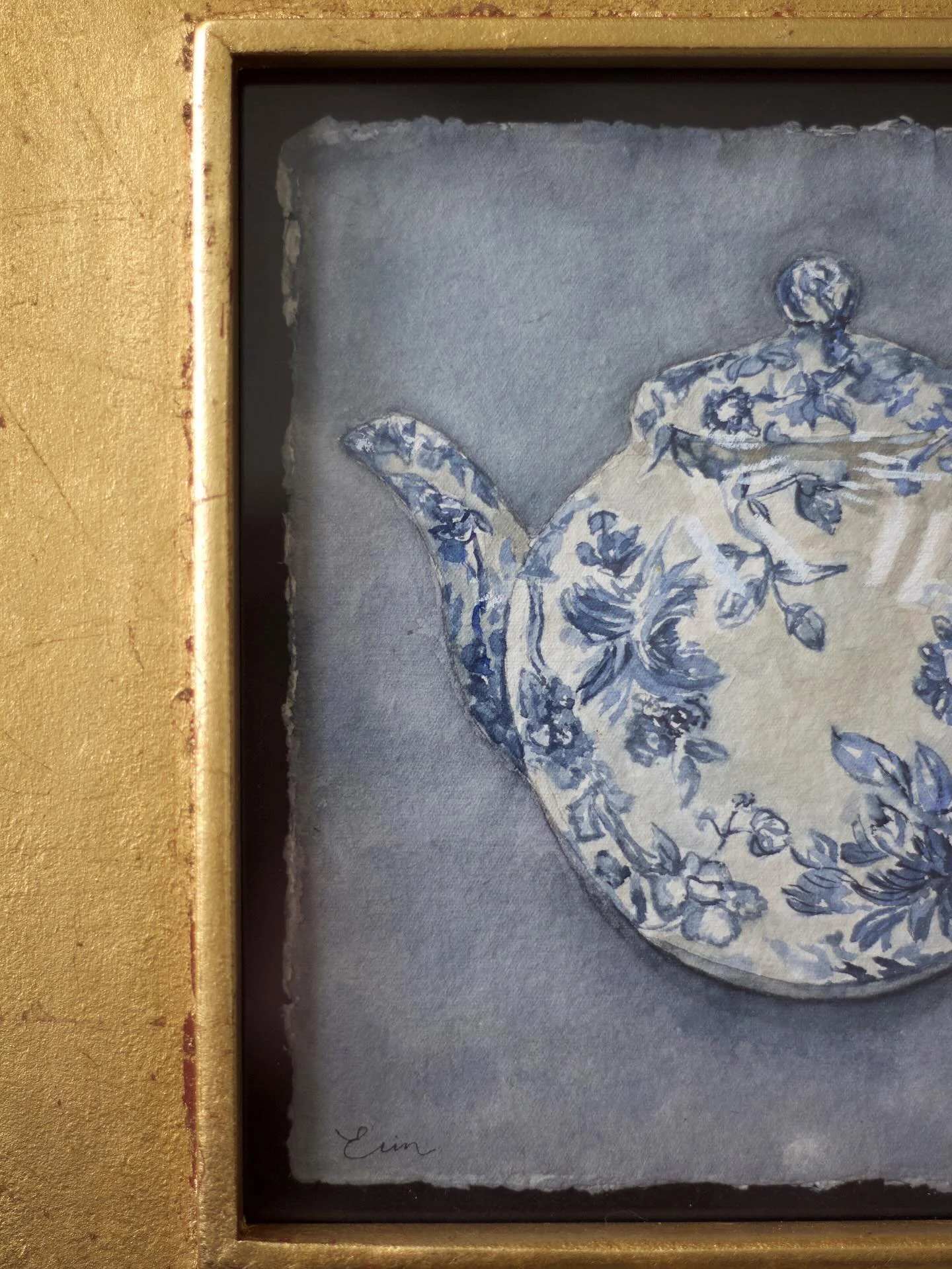 &ldquo;The Pot Calling The Kettle Blue&rdquo;
7x7 watercolor painted on handmade paper 

See what I did there? 😏 so excited to be apart of the fall @utahartmarket ! Come see this piece and many others starting TODAY! So many talented artists and goo