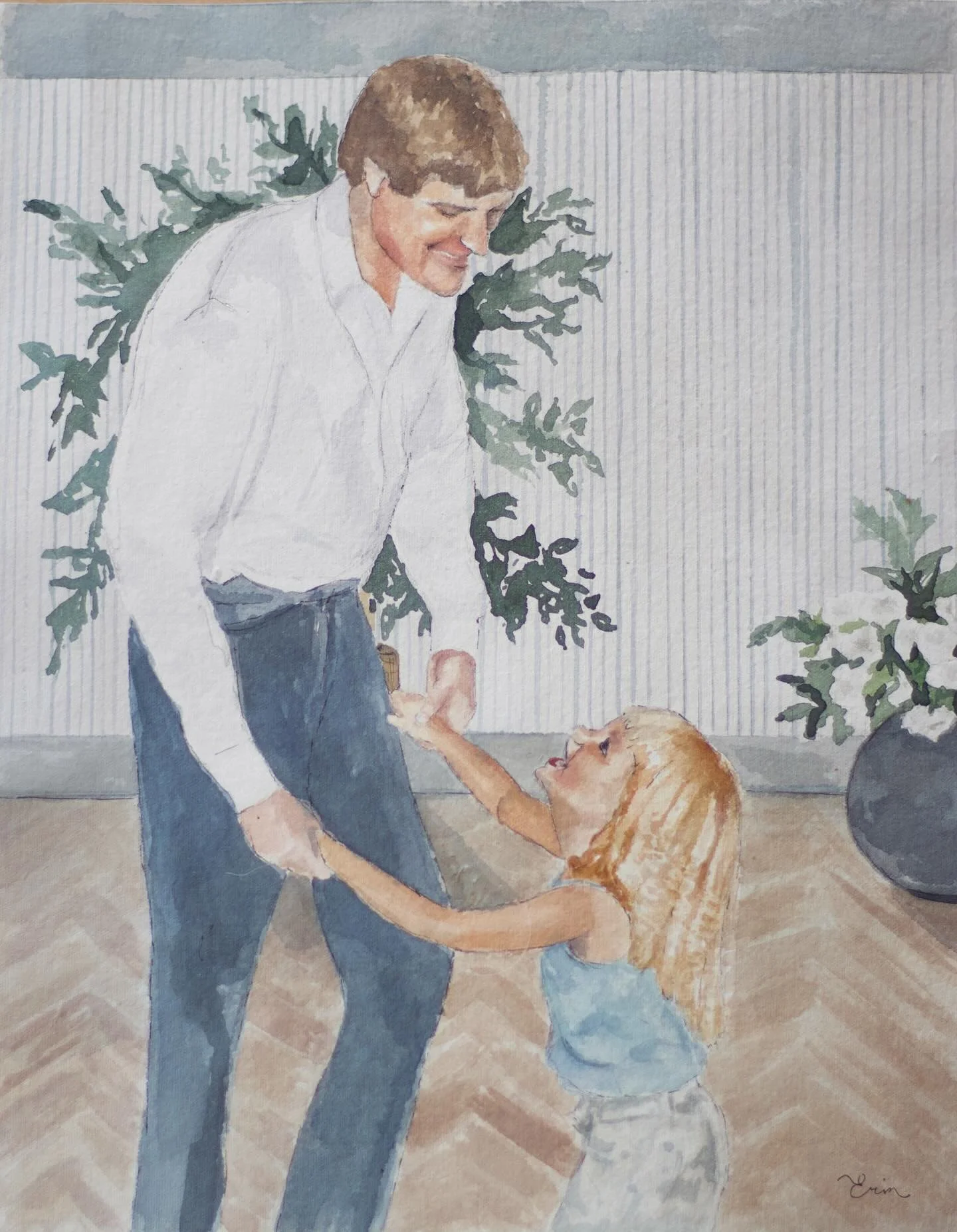 This post is proof for my nephew that I do indeed paint more than just flowers 😏 Been meaning to post this custom for awhile and just post in general if we are being honest! Thanks for being here when I post multiple times a week or when it&rsquo;s 