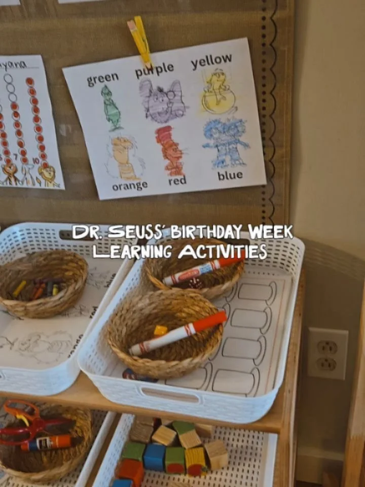 We&rsquo;ve had a whimsical week in preschool celebrating Read Across America Day, which was also Dr. Seuss&rsquo;s birthday on March 2nd! I had so much fun planning these activities, and seeing the kids engaged with the materials is the best part✨