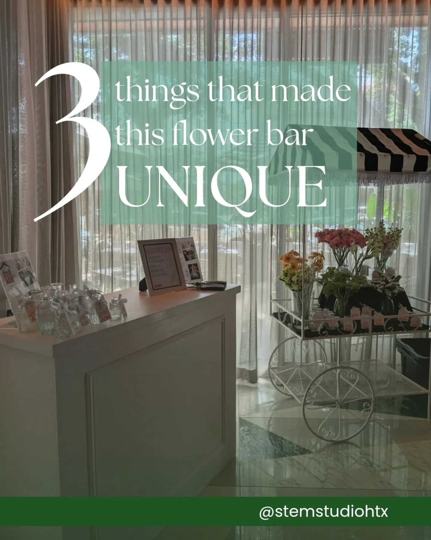 The details matter. Let us create a custom floral experience for your next event! 

#bouquetbar #houstonevents #buildabouquet #corporateactivation #houstoncorporateevents #houstonflorals