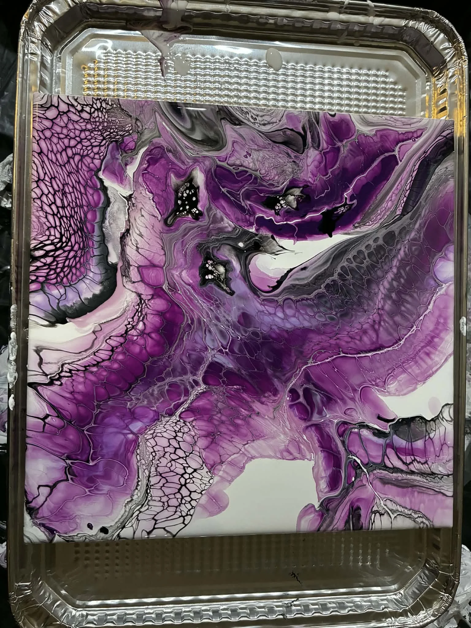 Reading and Intuitive Painting
