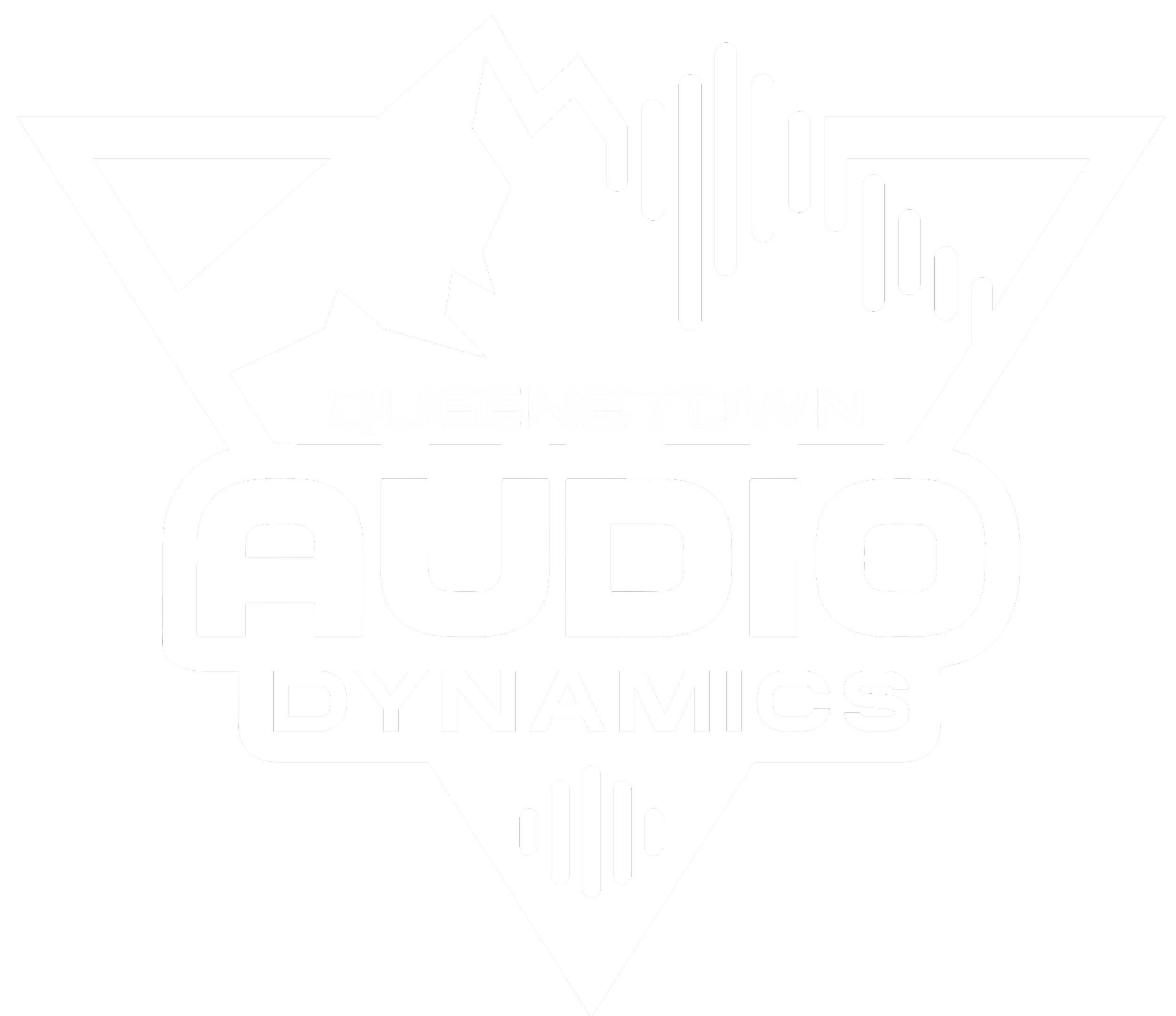 QTAD Logo White