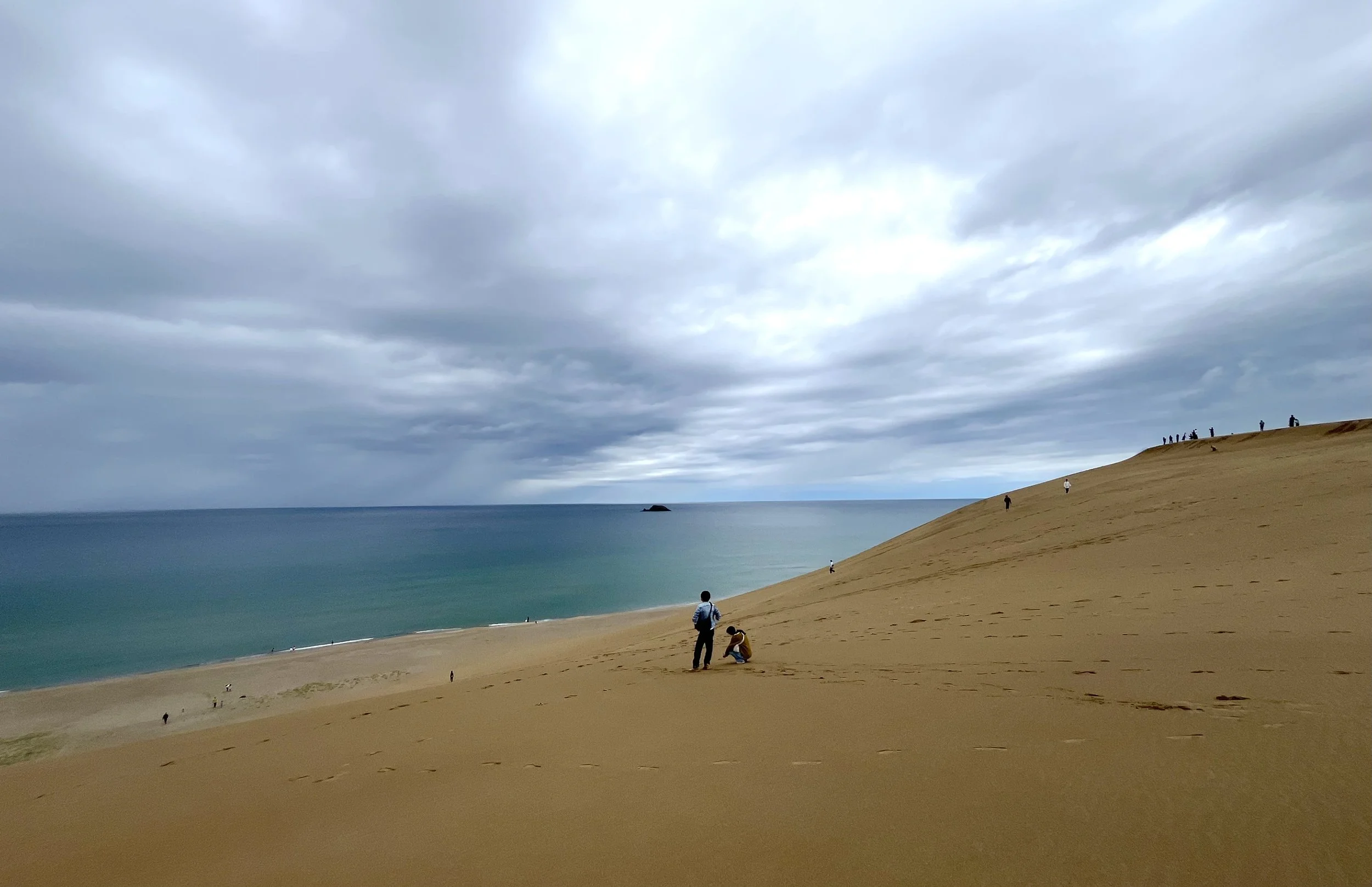 Sand dune in Tottori, Japan