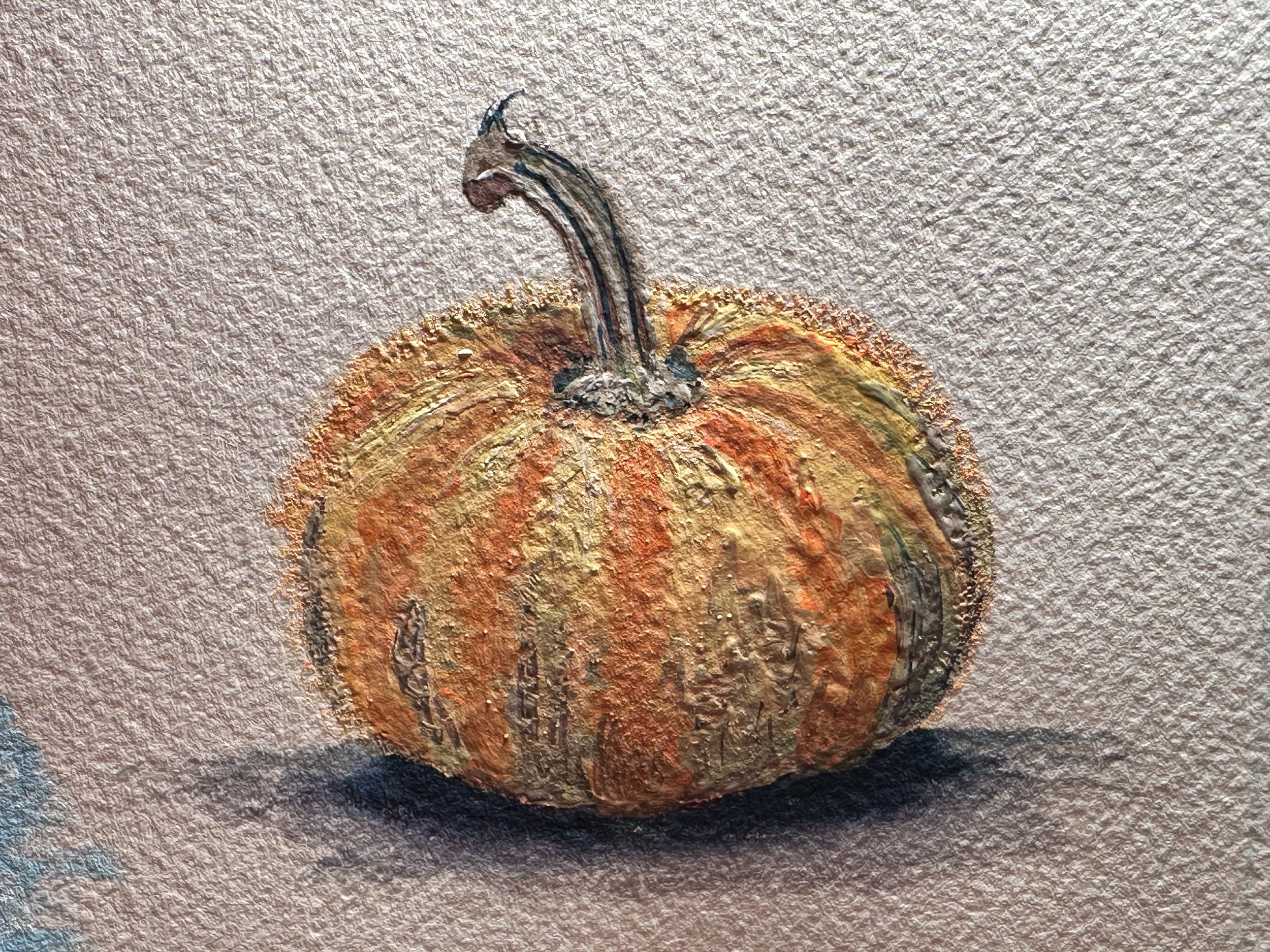 Playing with gouache