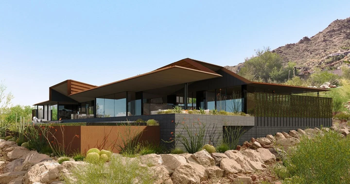 MONK VIEW HOUSE

Opening views of Camelback Mountain&rsquo;s iconic rock formations.

Project under construction.