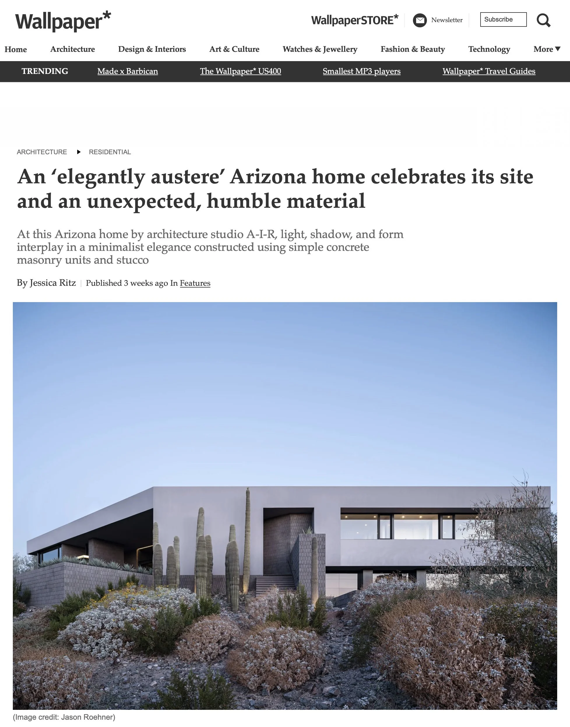 Wallpaper* Magazine
August 2026