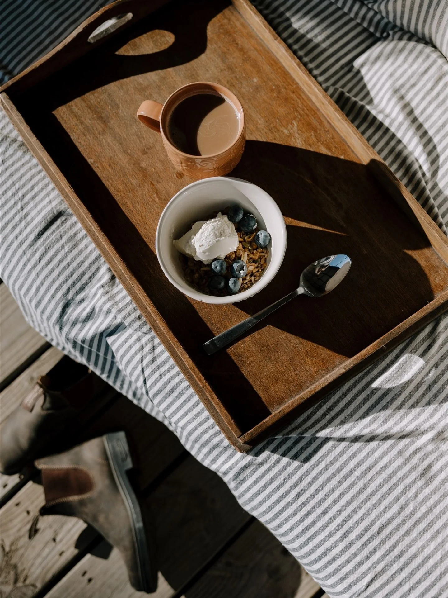 Spring mornings on the verandah @thebossessettlement