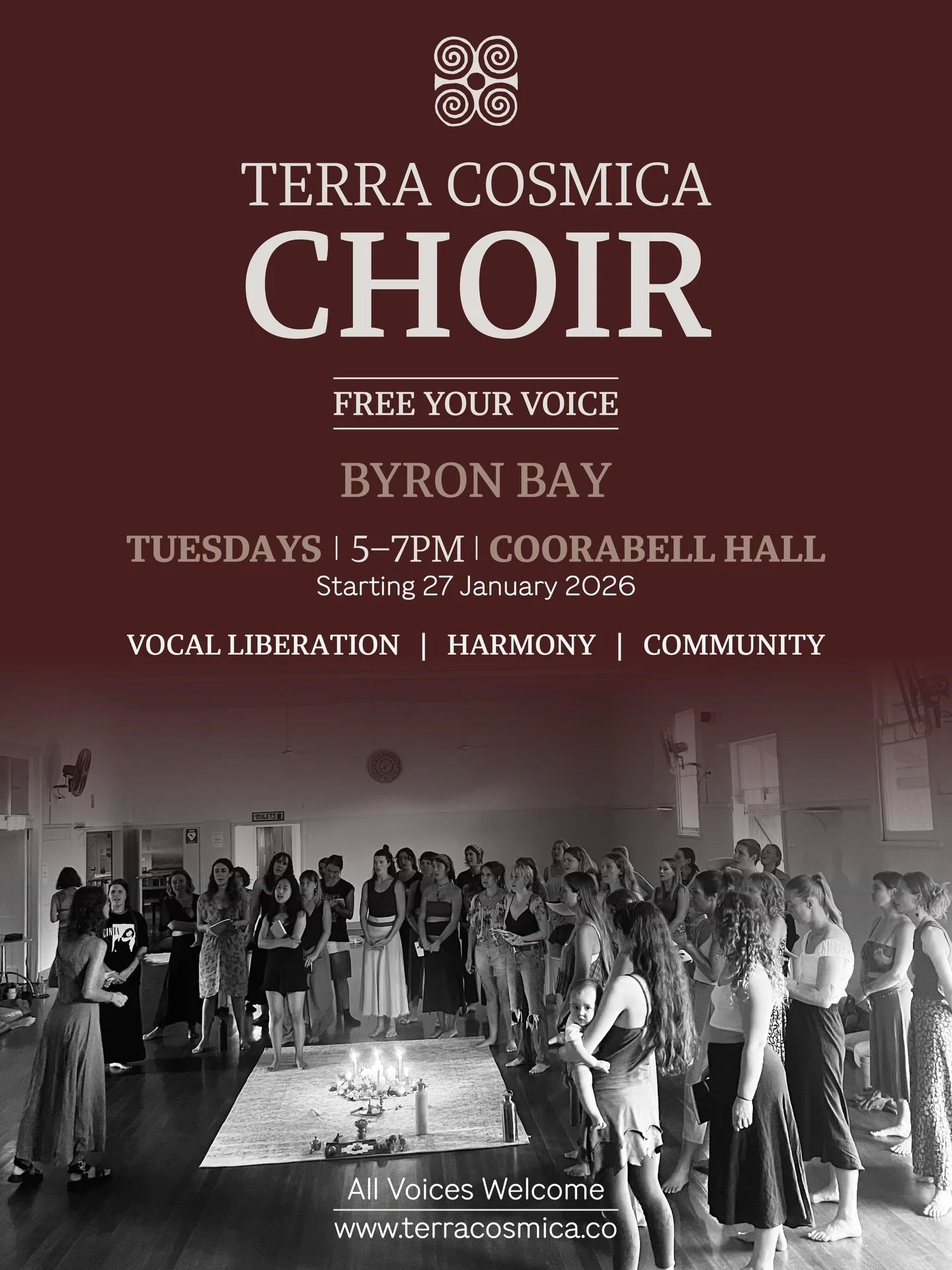 REGISTER VIA OUR WEBSITE, link in bio!!!! ❤️
We start on Tuesday 27 January, 5-7pm, Coorabell hall. 
Everyone is welcome, no experience needed apart from loving to sing 🤩
Casual drop in $30
Full 8-week term $200

I can&rsquo;t wait to sing again wit