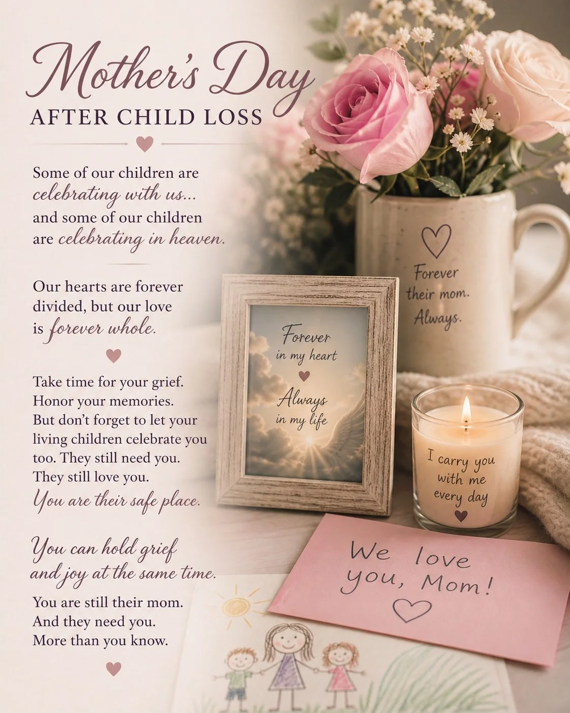 Mother’s Day After Child Loss: Holding Grief and Love at the Same Time