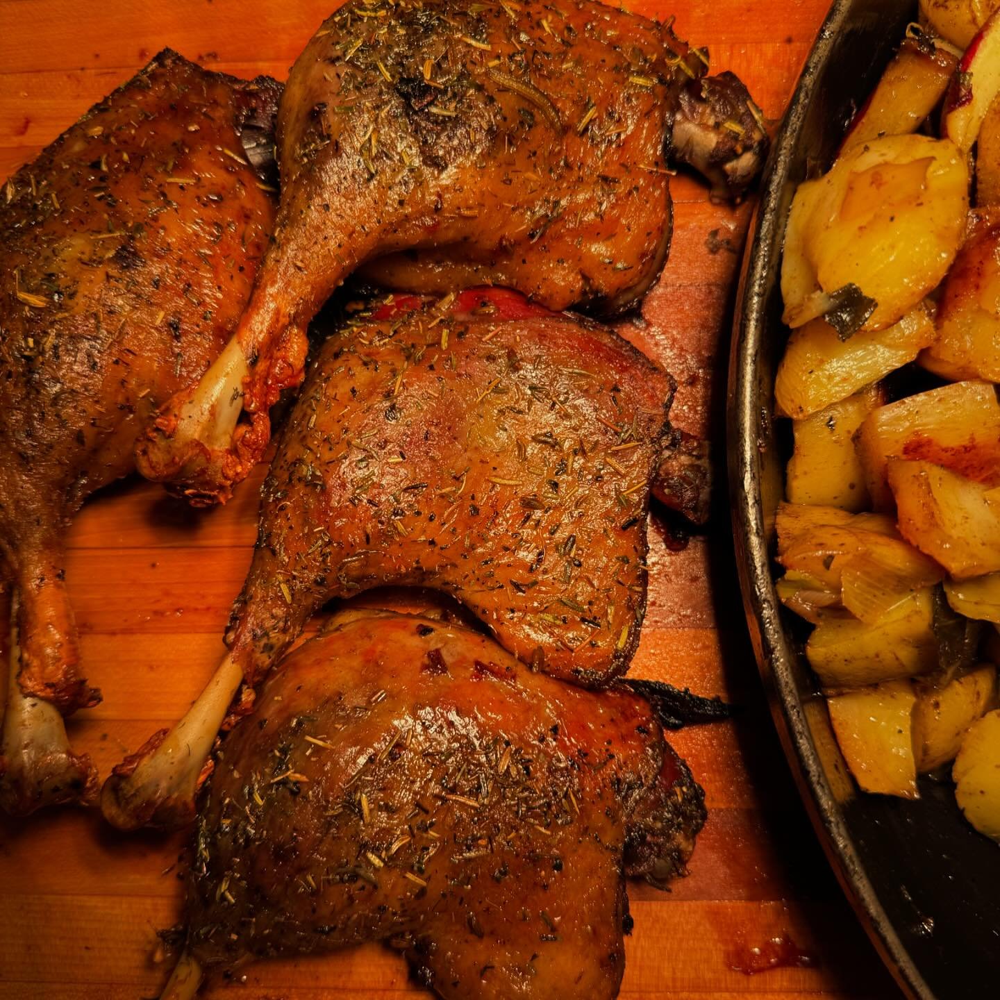 Dinner To Go- Crispy Duck Confit &bull; here until 5:30pm