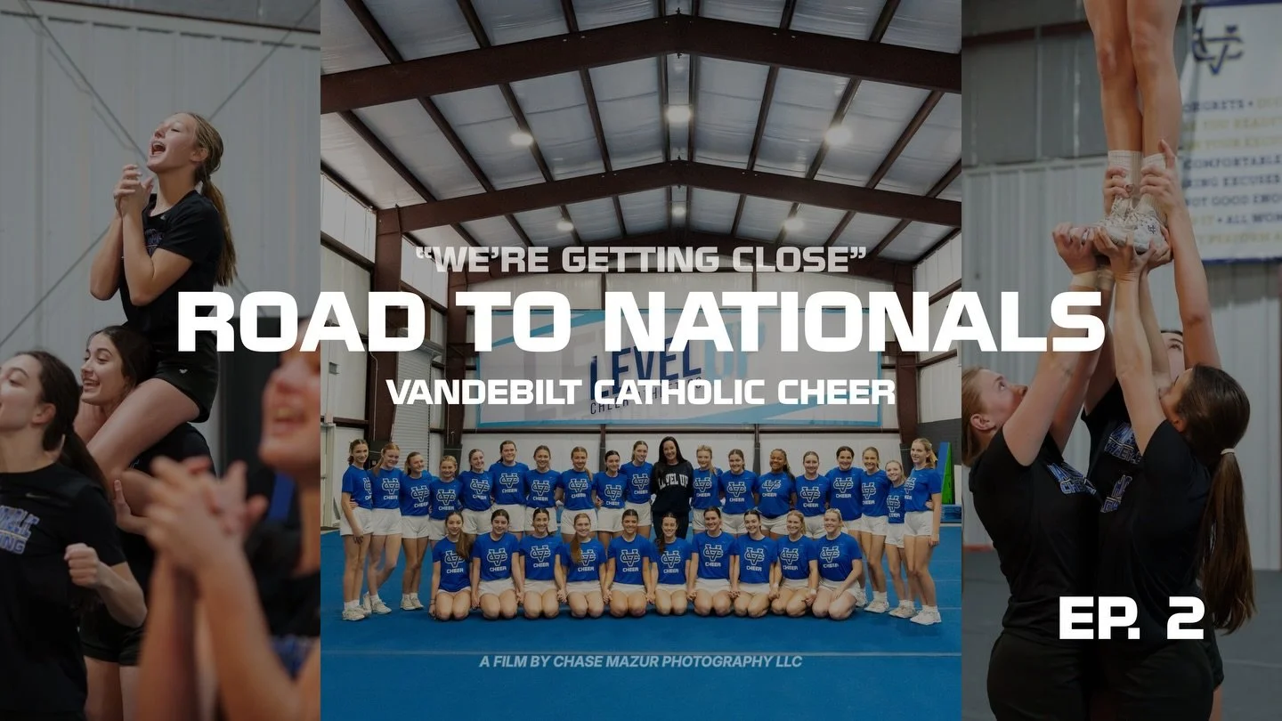 Episode 2 of Road to Nationals is officially out. 📣📸

Titled &ldquo;We&rsquo;re Getting Close&rdquo; &mdash; because, well we are.

With less than two weeks until Nationals, this episode focuses on the grind phase. The pressure starting to settle i