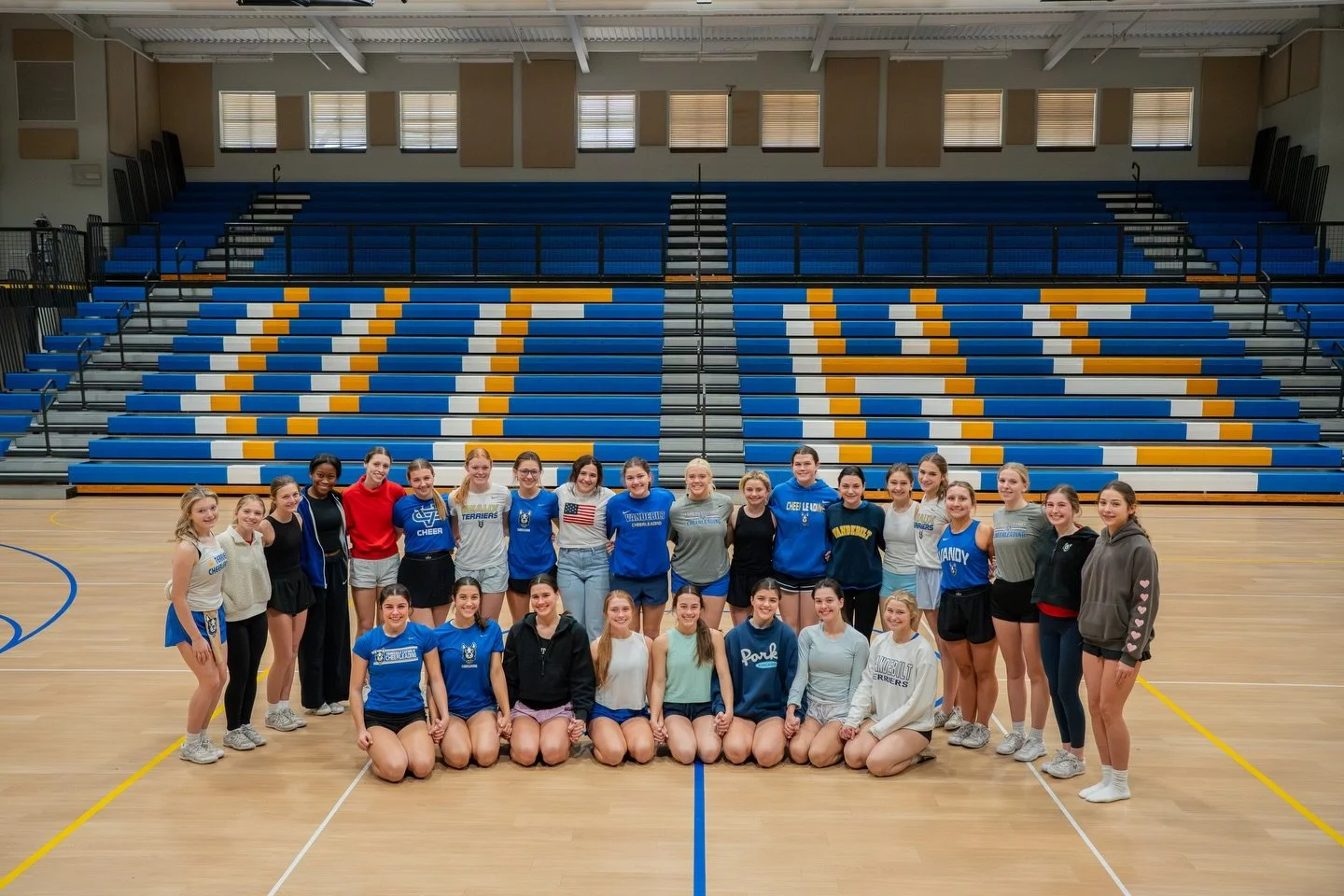 Last practice. Last group photo in the Kolb.
And one last moment before it all gets real.

Tomorrow morning, we head to Nationals.

Today was about soaking it in. Coaches, teammates, eight seniors signing the mat and signing out together. A reminder 