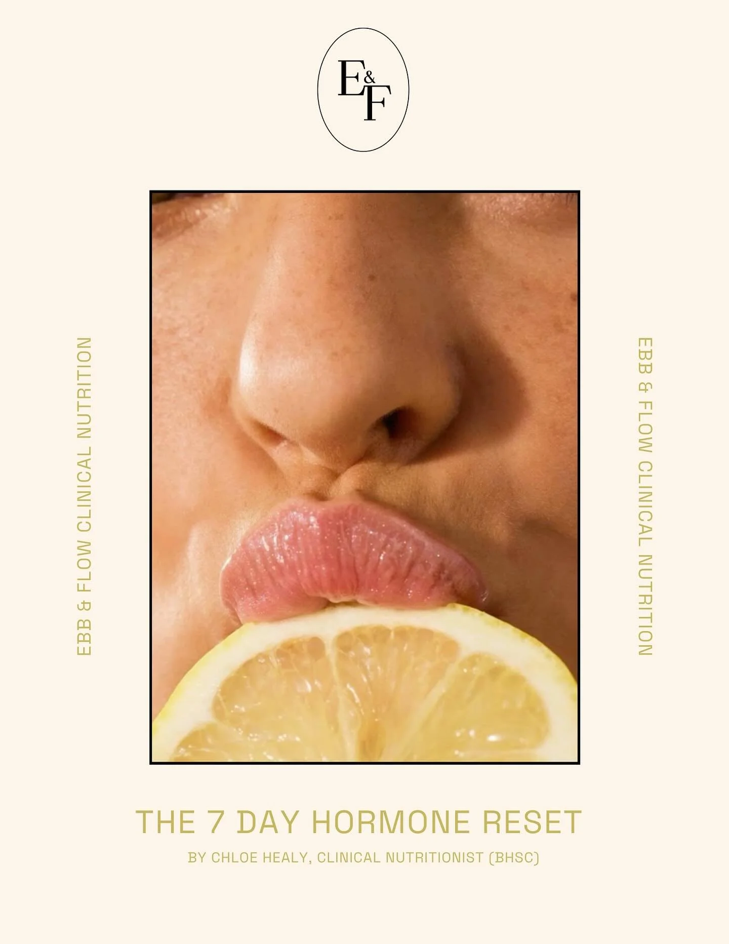 IT&rsquo;S HERE! 
My brand new FREE ebook &mdash; The 7 Day Hormone Reset is now live 💘 

Designed to empower &amp; educate women, this ebook is full of the juicy info I discuss with clients each day to support your hormones. Trust me, your future s