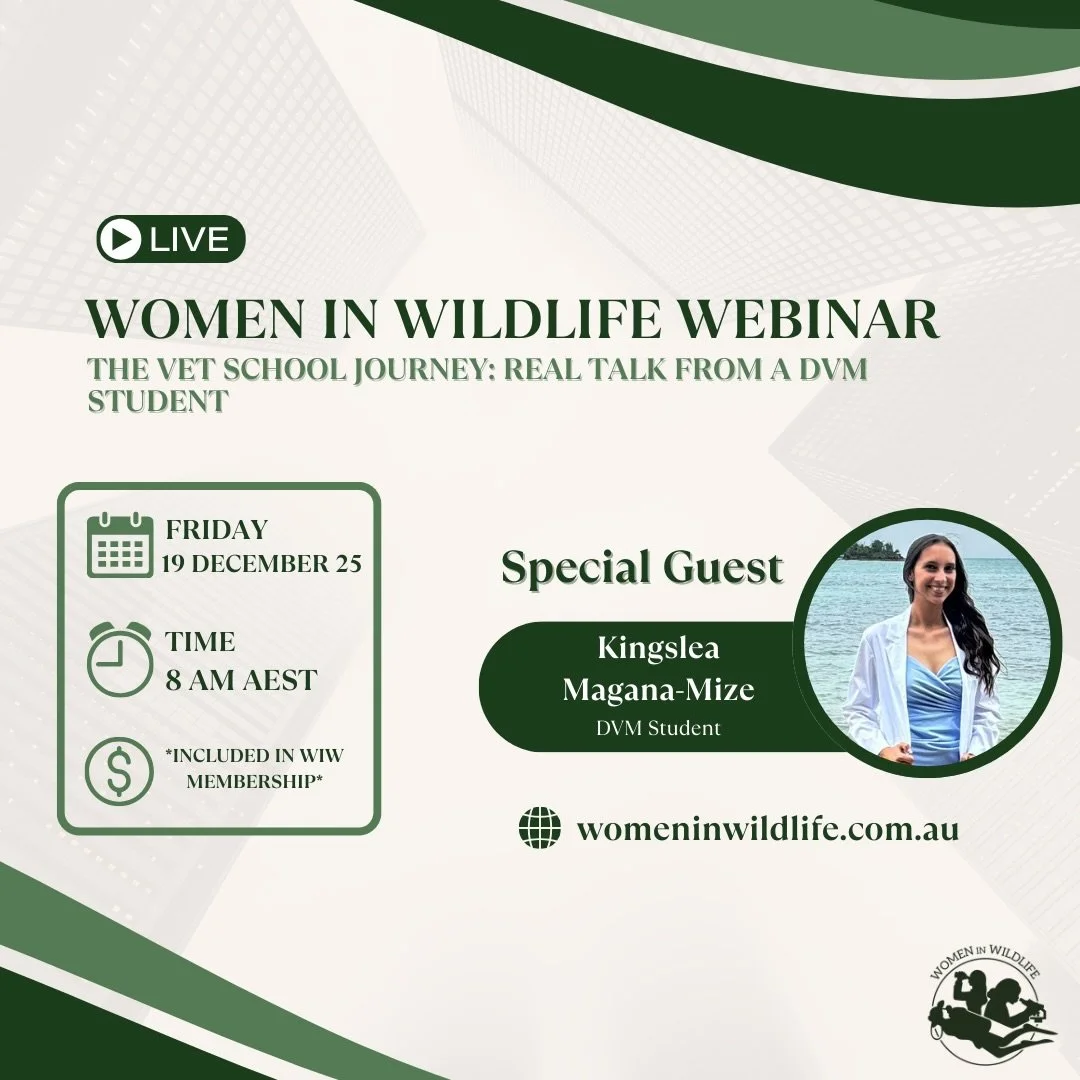 Thinking about vet school but not sure what it really looks like? 🐾 🩺

Join us for an honest convo with Kingslea Magana-Mize, DVM student at St. George&rsquo;s University, as we talk applications, vet school life, burnout, balance, and everything i