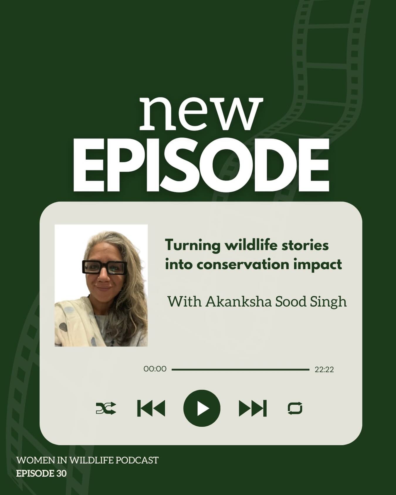 In this episode we&rsquo;re delighted to be joined by Akanksha Sood Singh, a natural history filmmaker from India who has spent over 25 years telling powerful stories about lesser-known species and underrepresented voices in conservation.

We explore