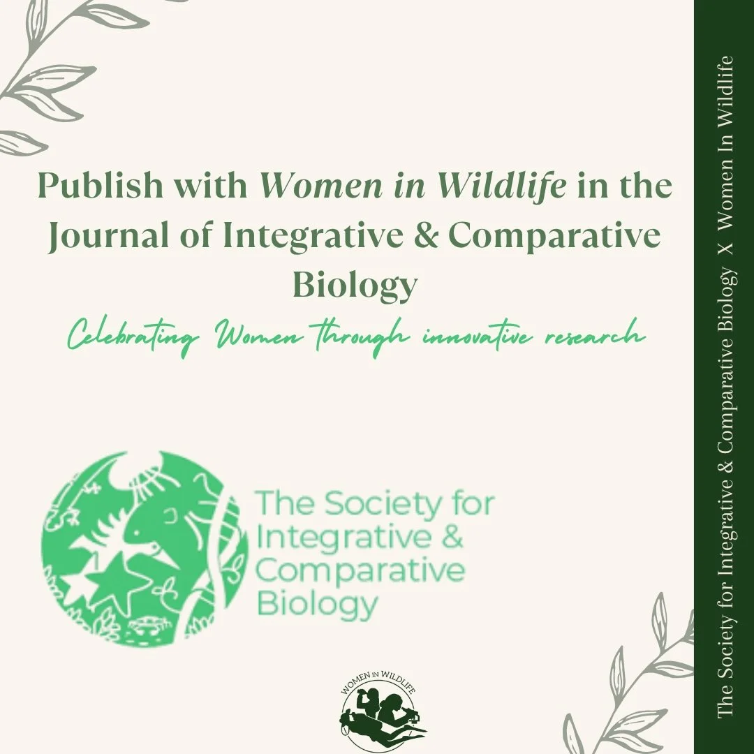 Reminder to join the Women in Wildlife grouping for @icb_journal 💚

#womeninwildlife #journal #wildlife #womeninstem #womeninconservation