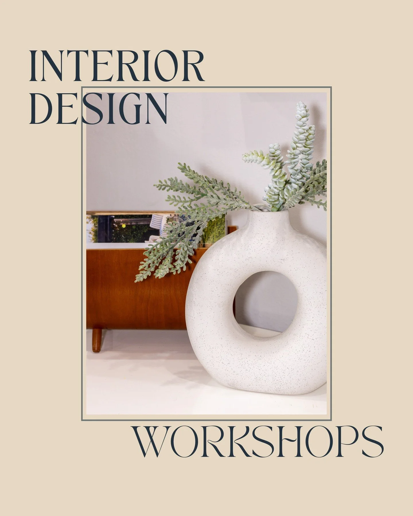 Do you ever wish you could see your home through a designer&rsquo;s eyes? 👀 This is your sign.

Find your inner designer at our beginner friendly interior design workshop and learn how to transform your space with confidence. Bring photos of your ow