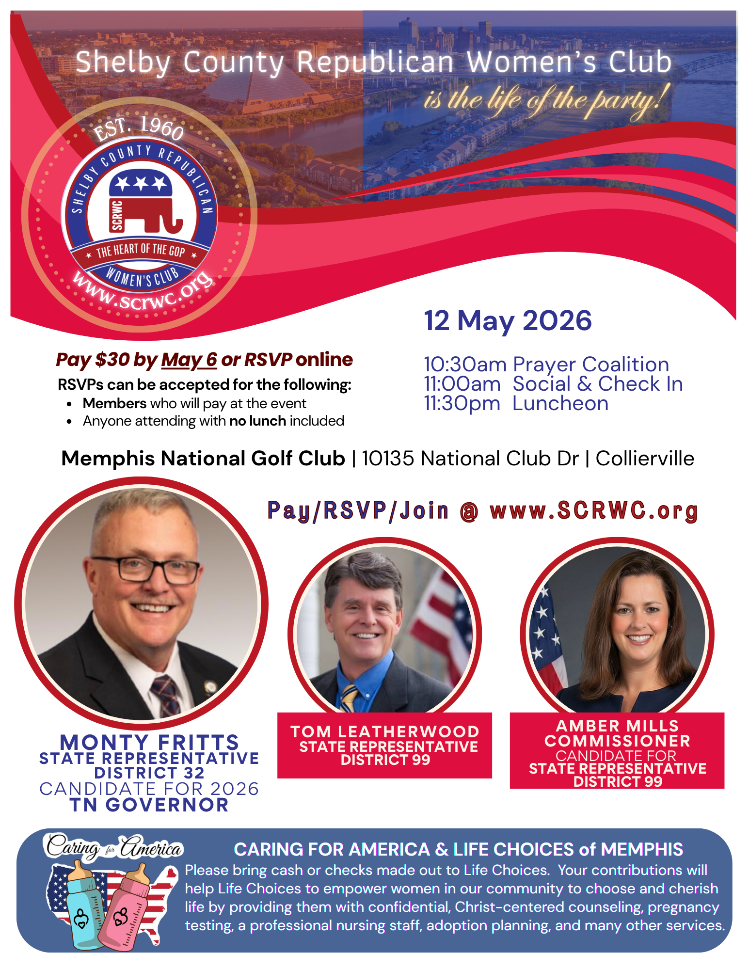 May Luncheon with Monty Fritts