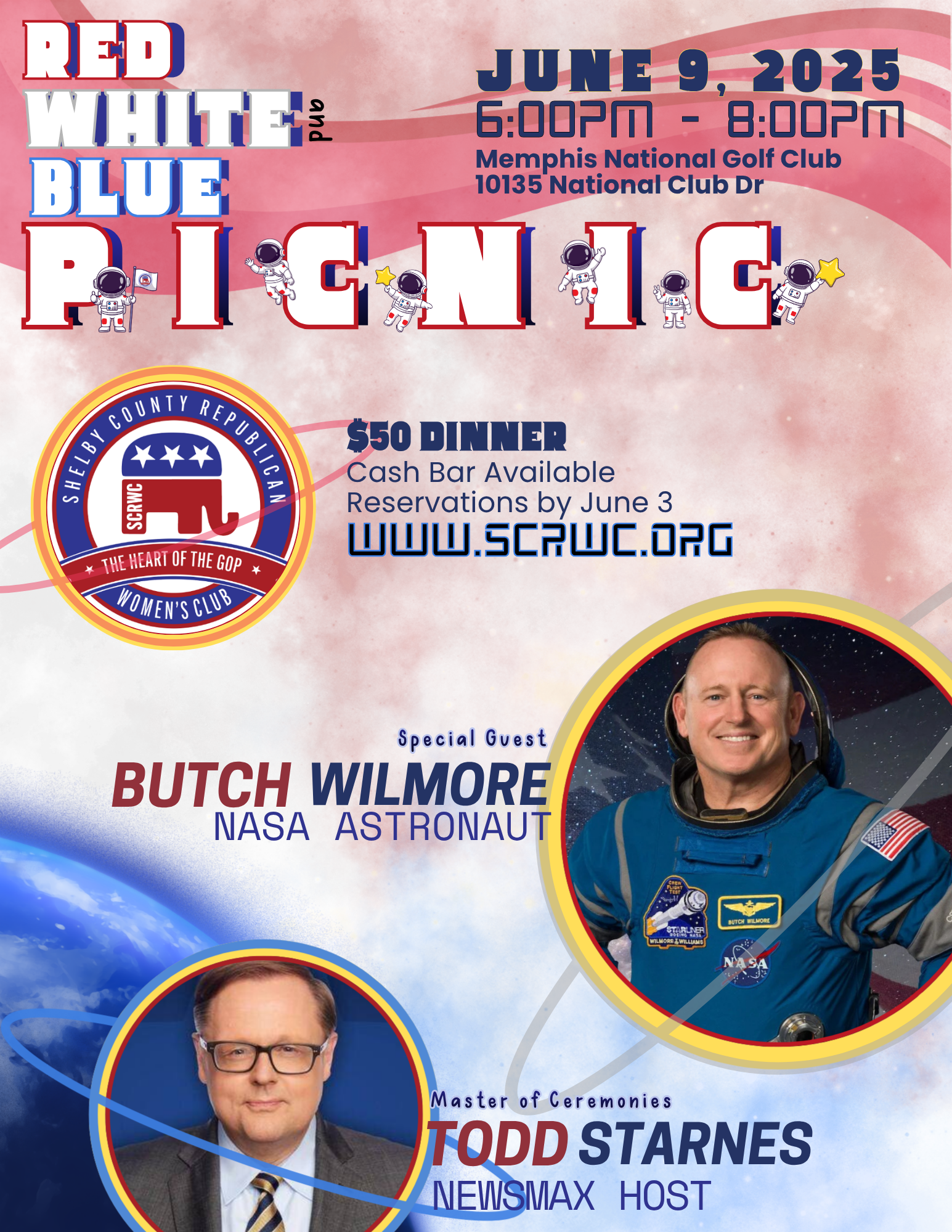 🚀 USA 250th ANNIVERSARY 🚀  — Butch Wilmore and Todd Starnes