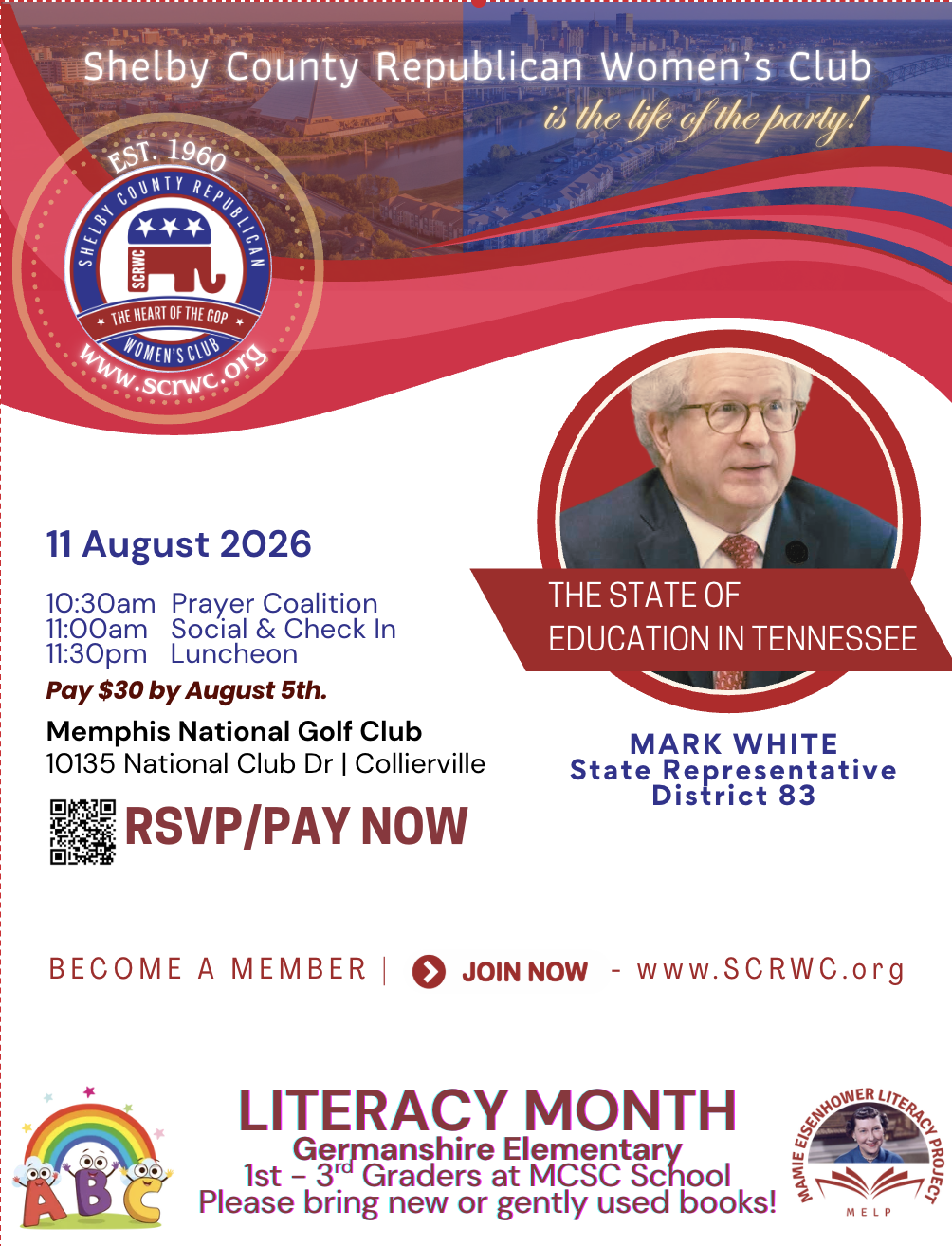 August Luncheon with Representative Mark White