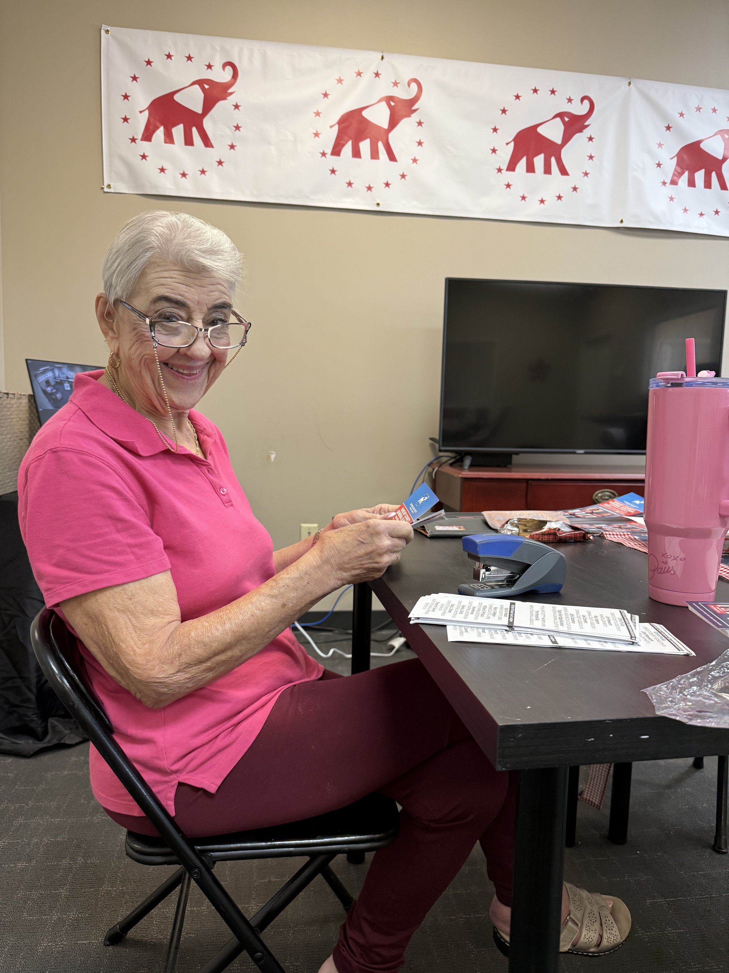 Volunteer at Headquarters - shirts and fun!