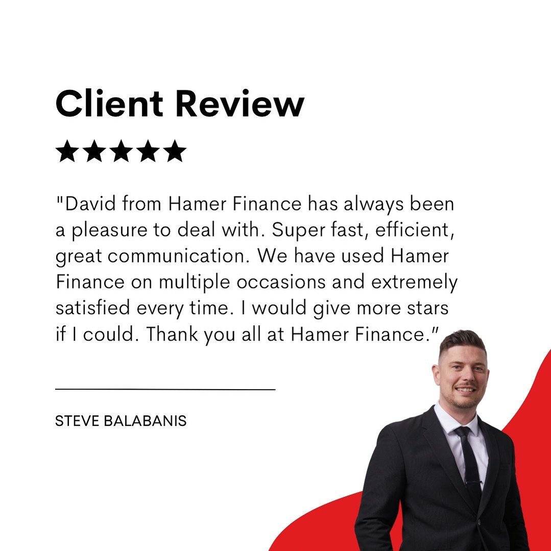 Thank you for the 5-star review, Steve! It was our pleasure to help you with your financing and ensure you got the best deal available. We look forward to working with you again!

#HamerAssetFinance #CarBuying #CarBuyingService #AssetFinanceBroker #N