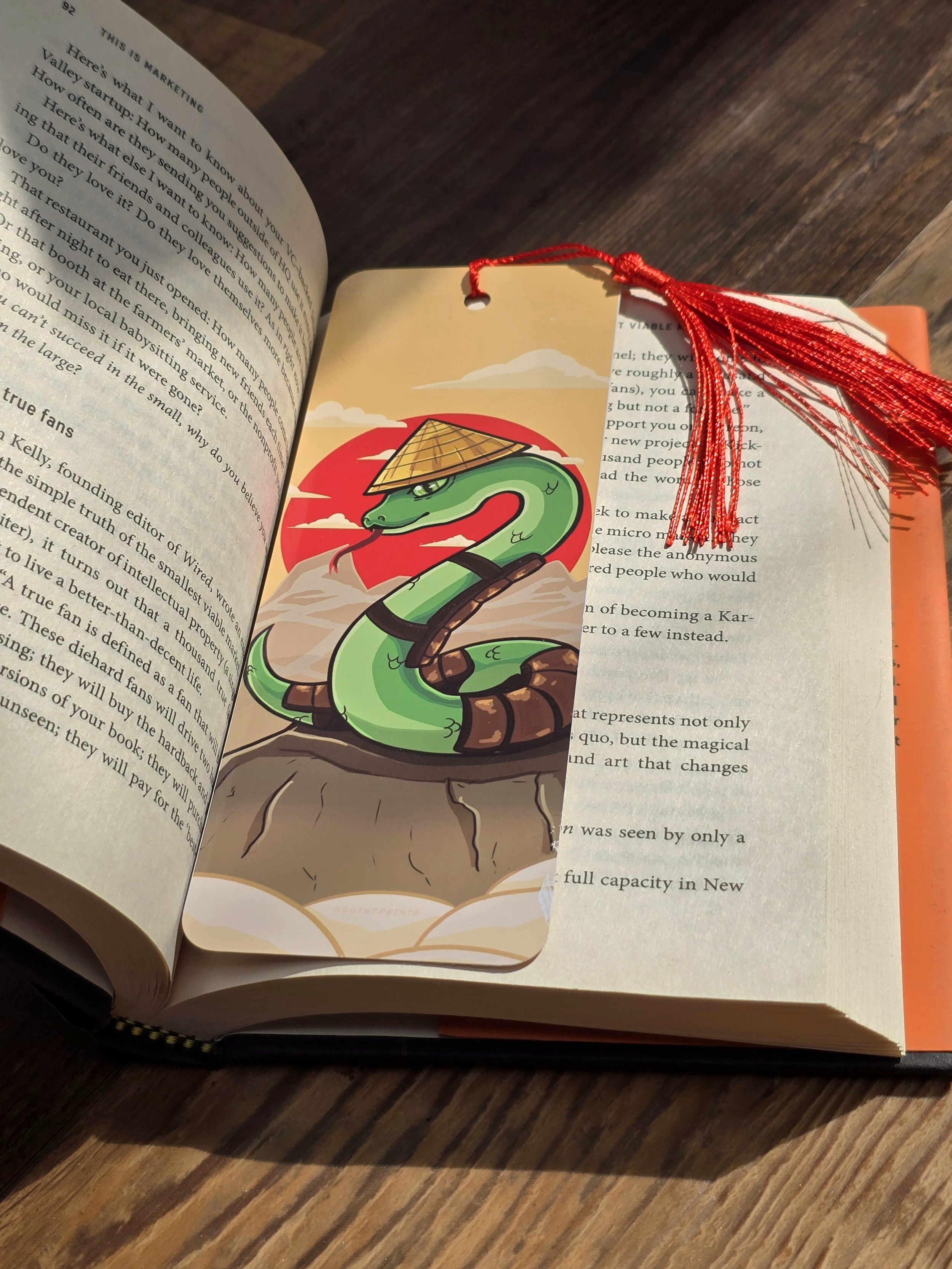 Snake Animal Bookmark