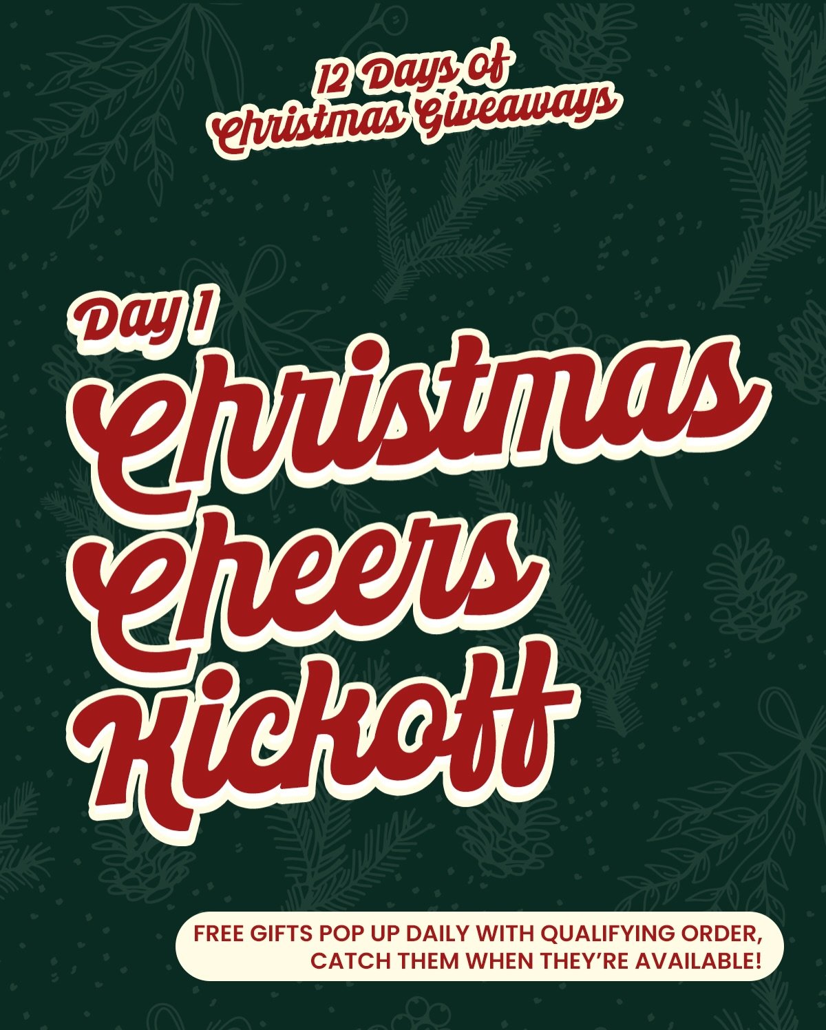 Christmas Cheers Kickoff

Day 1 of our 12 Days of Christmas starts today.
Twelve lucky dine-in guests will receive a complimentary cocktail drink on us.

Dine in today and stand a chance to be one of the selected guests.

Available at The Masses and 