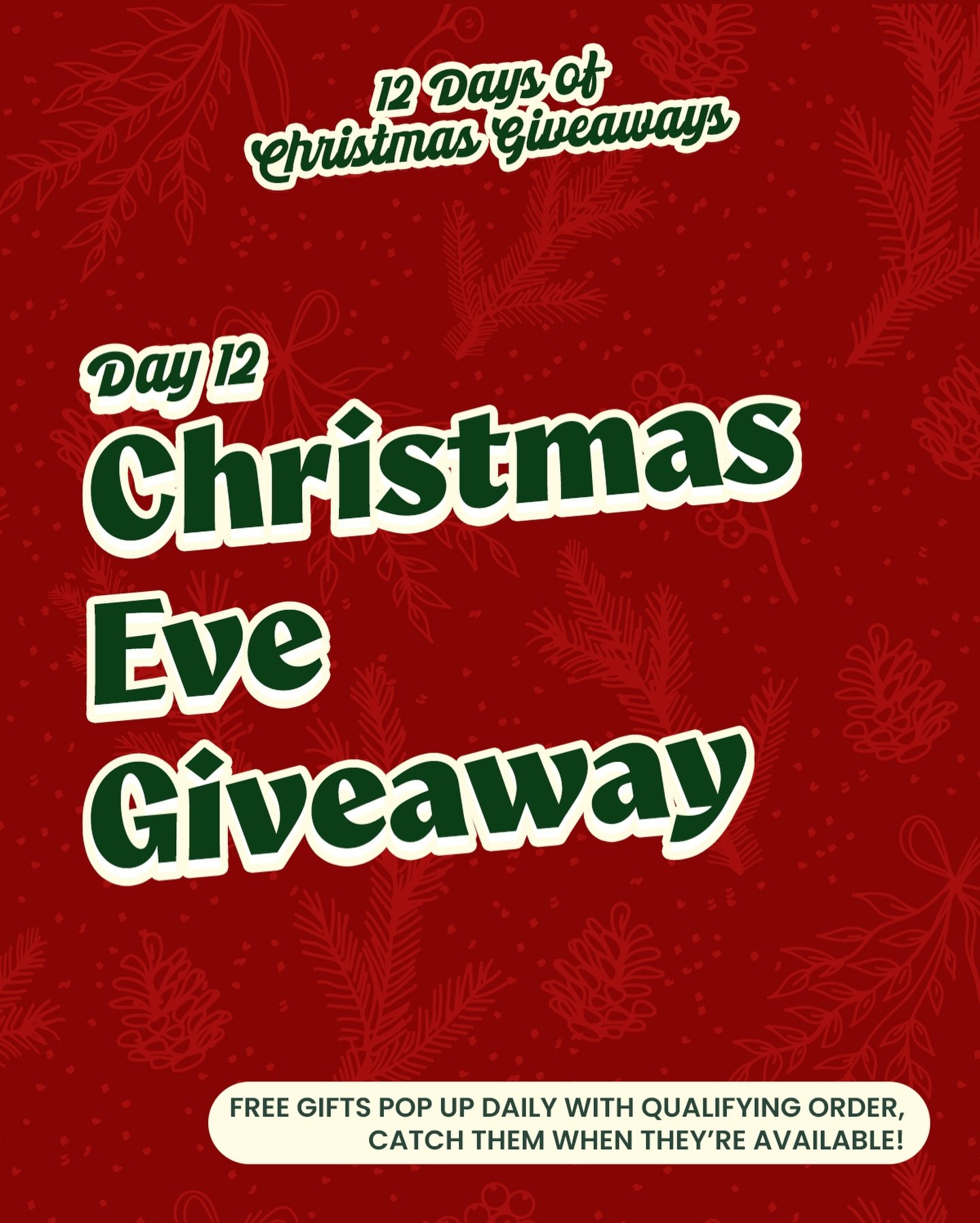 Christmas Finale

The final day of our 12 Days of Christmas.
Dine in today for one last chance to receive a festive surprise on us.

Thank you for celebrating the season
at The Masses and Choon Hoy Parlor.

#12DaysOfChristmas
#12DaysOfChristmasSG
#Fe