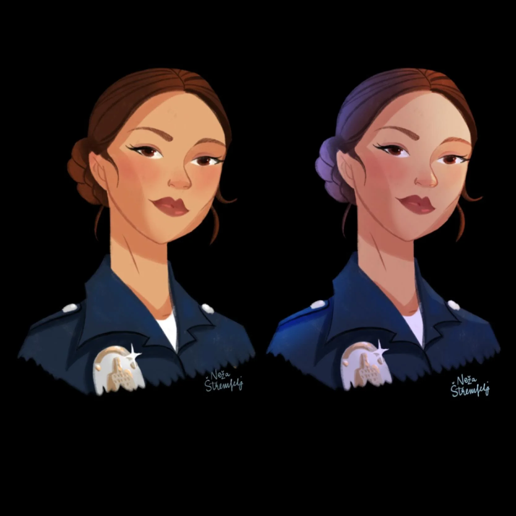 A little warmup painting between bigger projects! I&rsquo;ve been watching The Rookie lately and felt inspired to capture Lucy Chen&rsquo;s beautiful, expressive features. Capturing her likeness was a challenge though - do you think I got close?