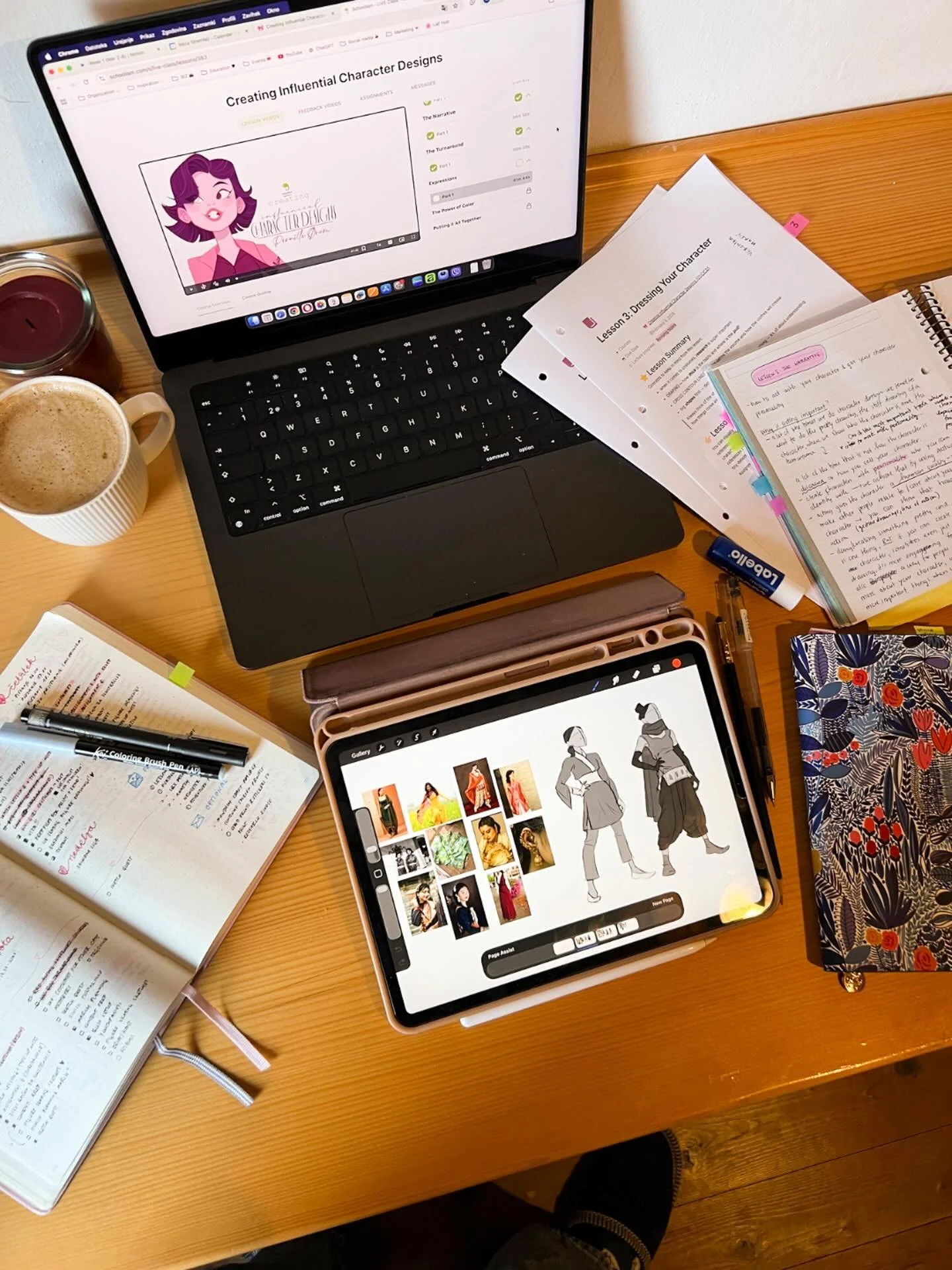 Back to school! 🤓

Last year I realized I wasn&rsquo;t as consistent with focused skill-building as I wanted to be &mdash; so this year, I&rsquo;m changing that.

I kicked things off by signing up for @pernilleoerum &rsquo;s character design course 