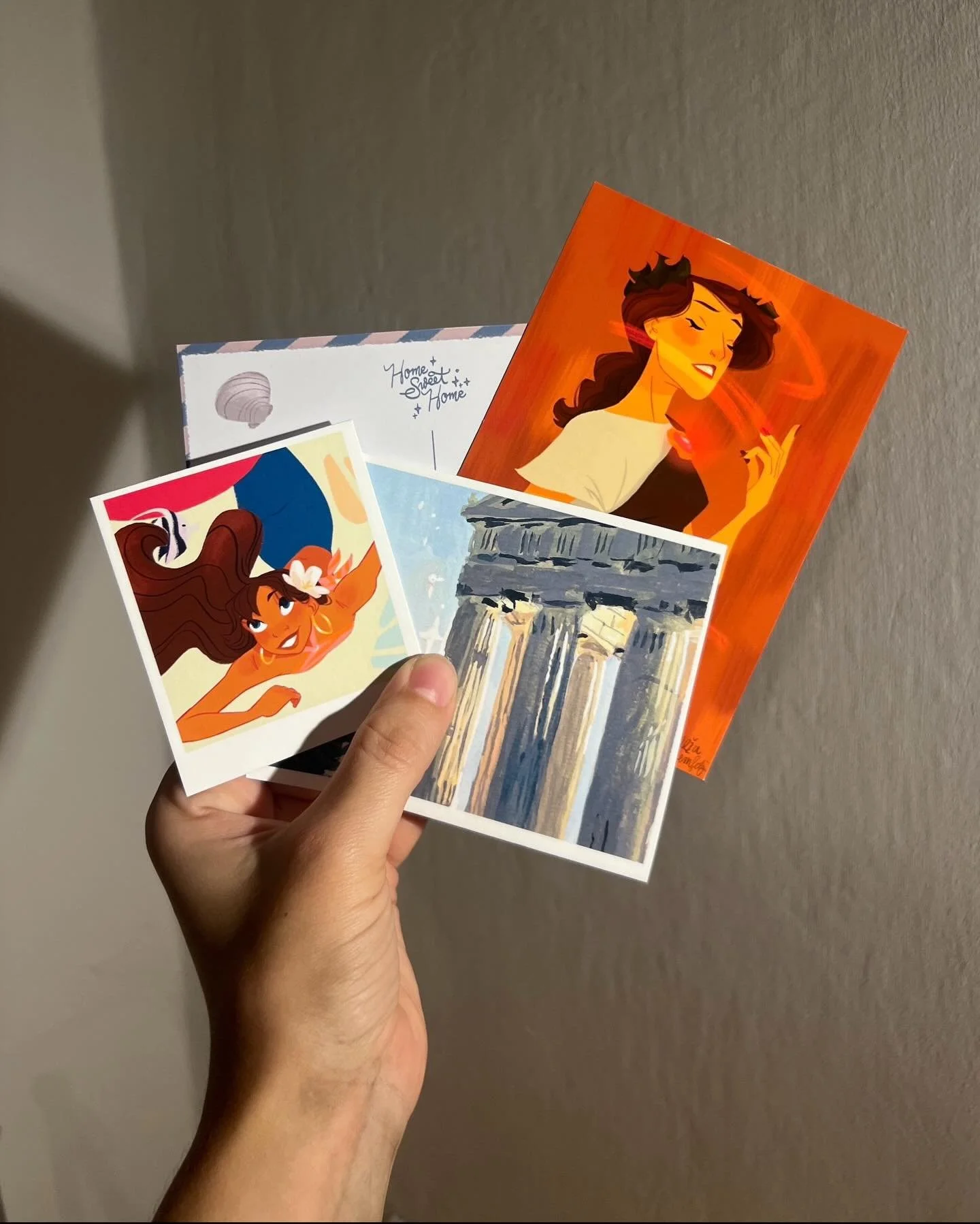 Spent the last two days testing my new printer 🤩🖨️✨

There&rsquo;s something incredibly satisfying about holding your own artwork in your hands. I&rsquo;m loving how these test prints are turning out, and I can&rsquo;t wait to bring more of my illu