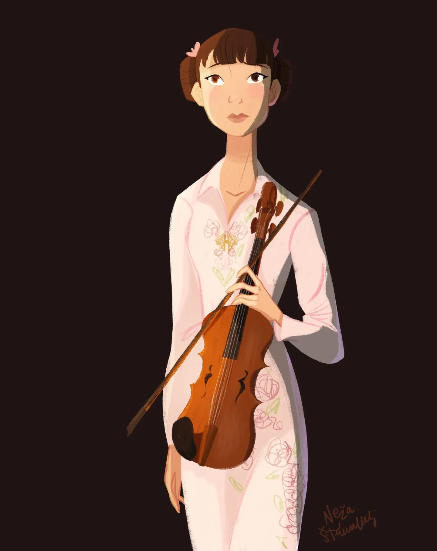 Coming home from a trip is always a lot of work for me, but I finally had some time to sketch and start using all the inspiration from Annecy. I&rsquo;m still not over all the beautiful animation I&rsquo;ve seen there, so here&rsquo;s a quick fanart 