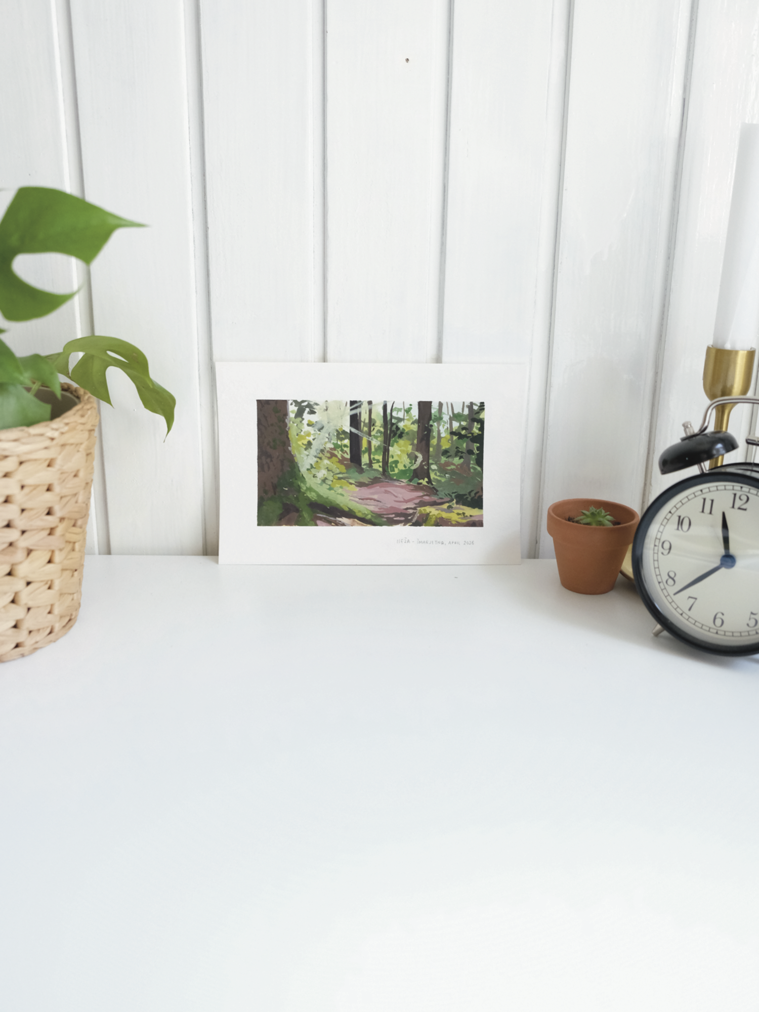 Forest Path — Original Painting