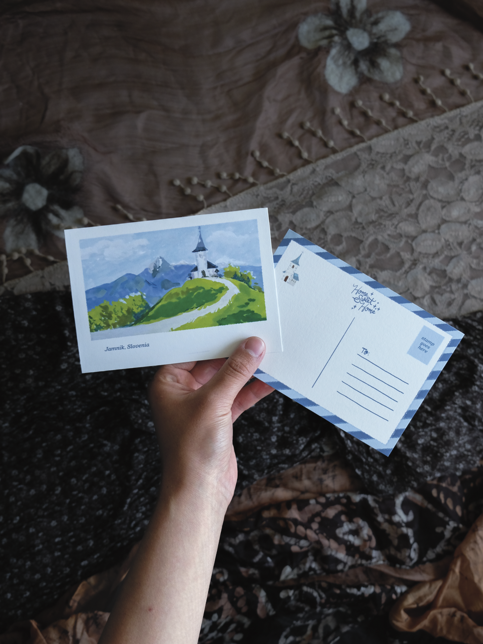 Jamnik — Art Postcard
