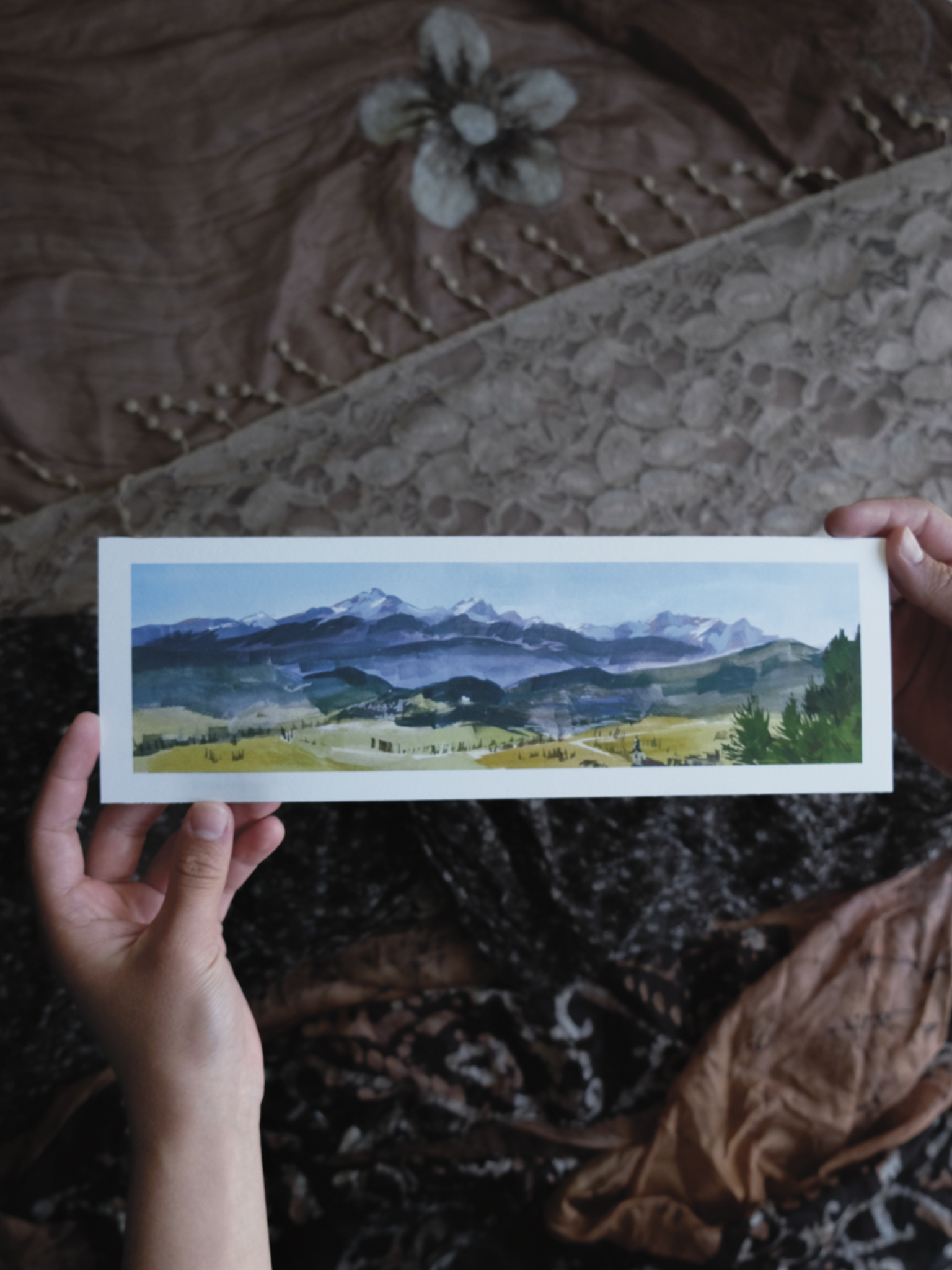 Slovenian Alps Panorama — Art Print (Small)
